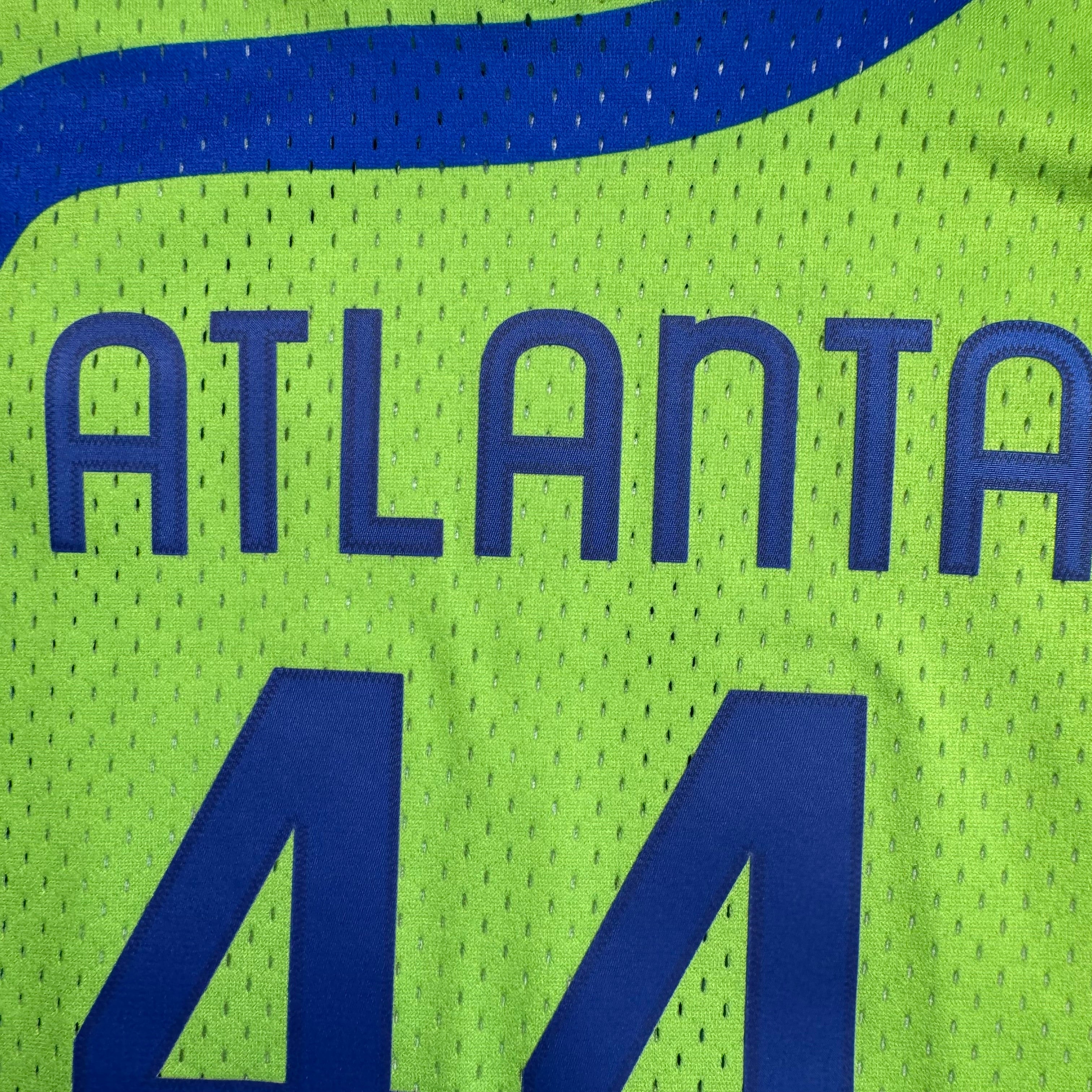 Pistol Pete Maravich Atlanta Hawks Mitchell & Ness NBA Jersey Size XL