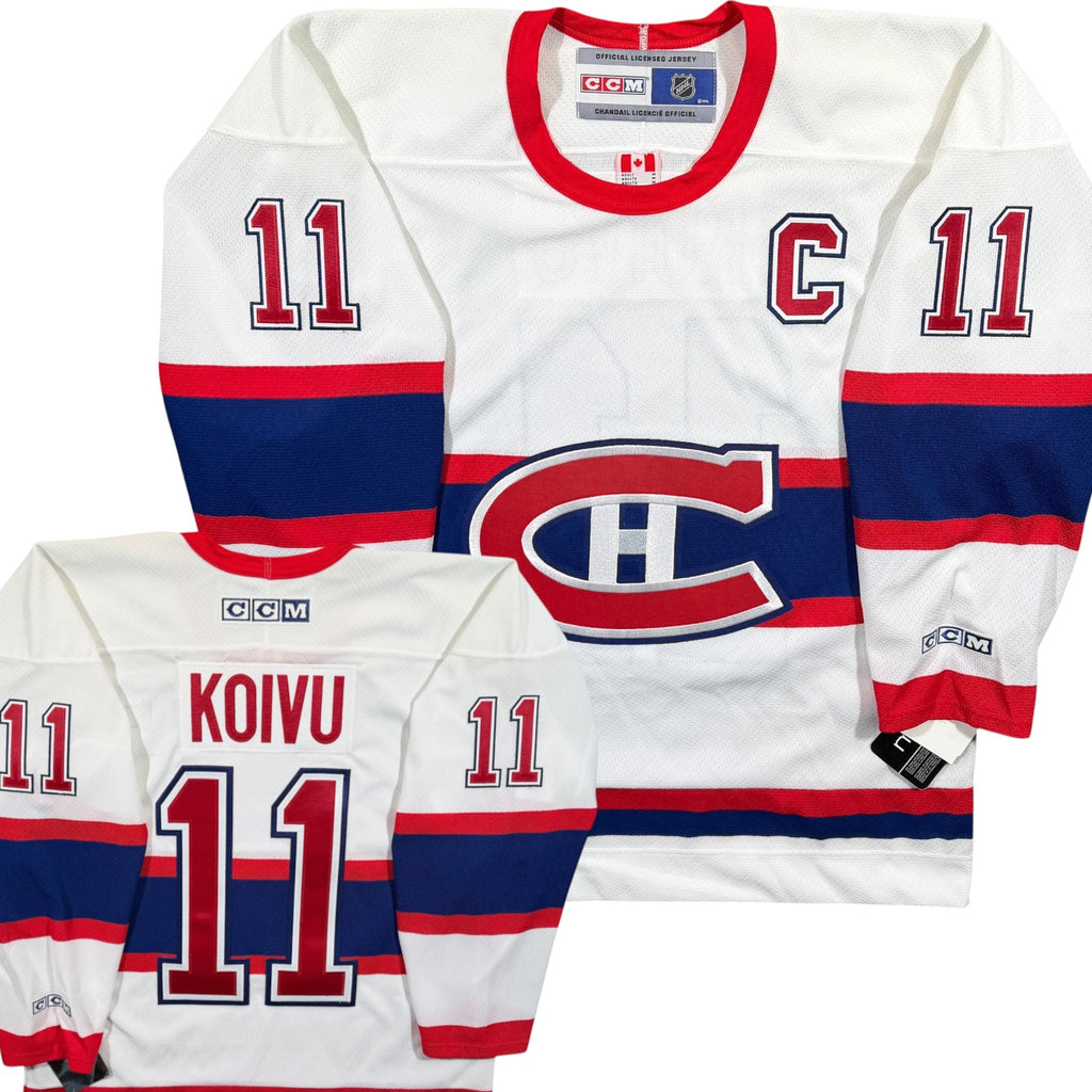 Saku Koivu Montreal Canadiens Vintage Alternate CCM NHL Jersey - Medium