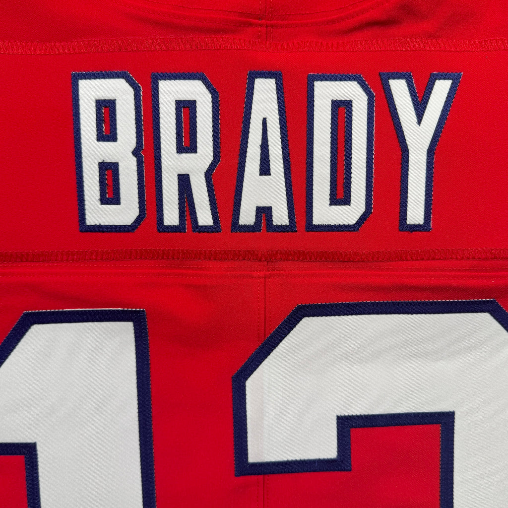 Tom Brady New England Patriots Throwback Nike Vapor Elite NFL Jersey - 48/XL