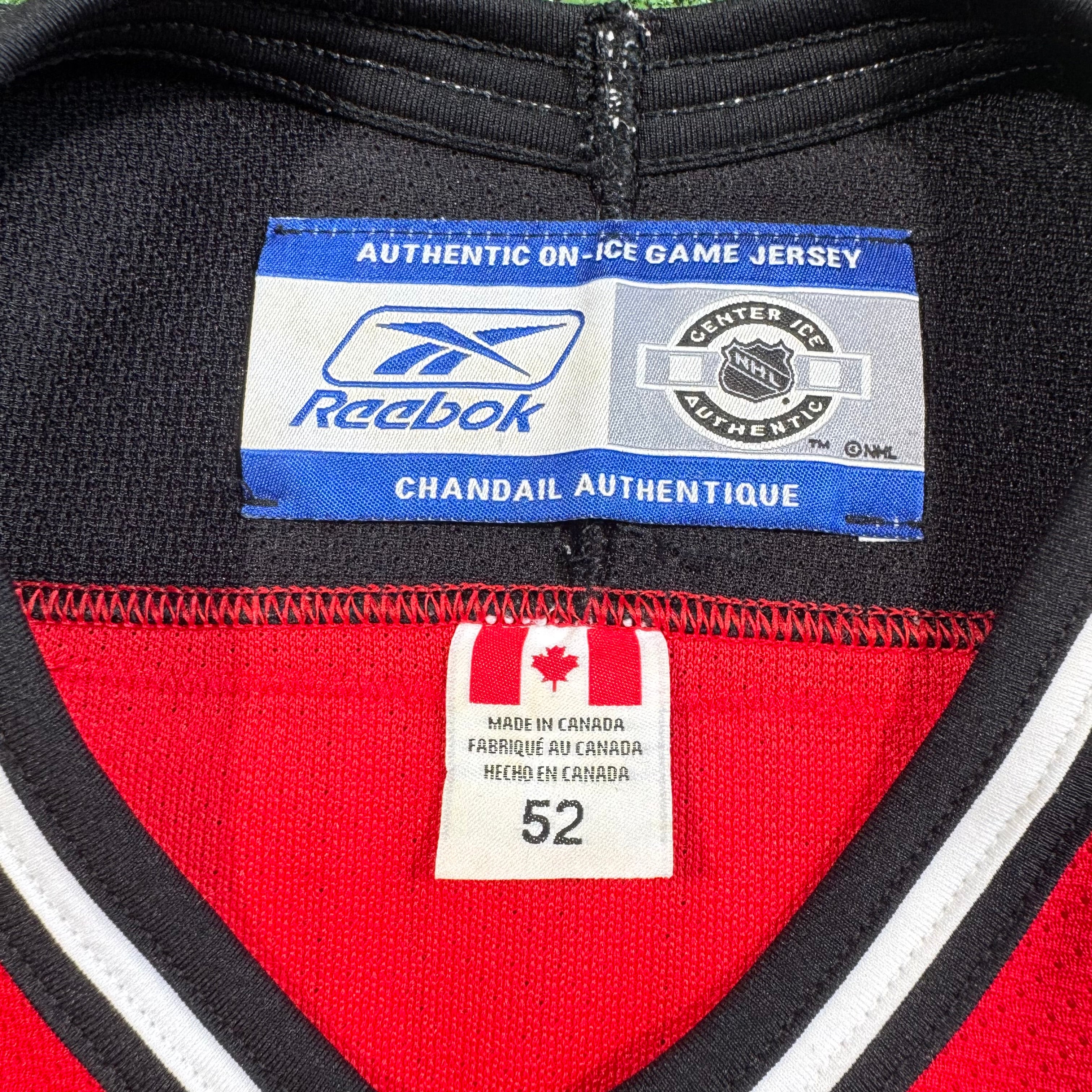 Scott Stevens New Jersey Devils Vintage Authentic Reebok Jersey Size 52