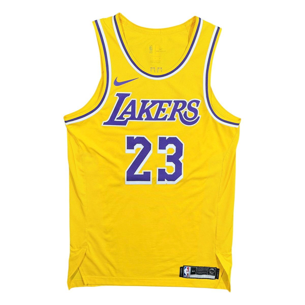 LeBron James Los Angeles Lakers Nike Authentic NBA Jersey - 44/Medium