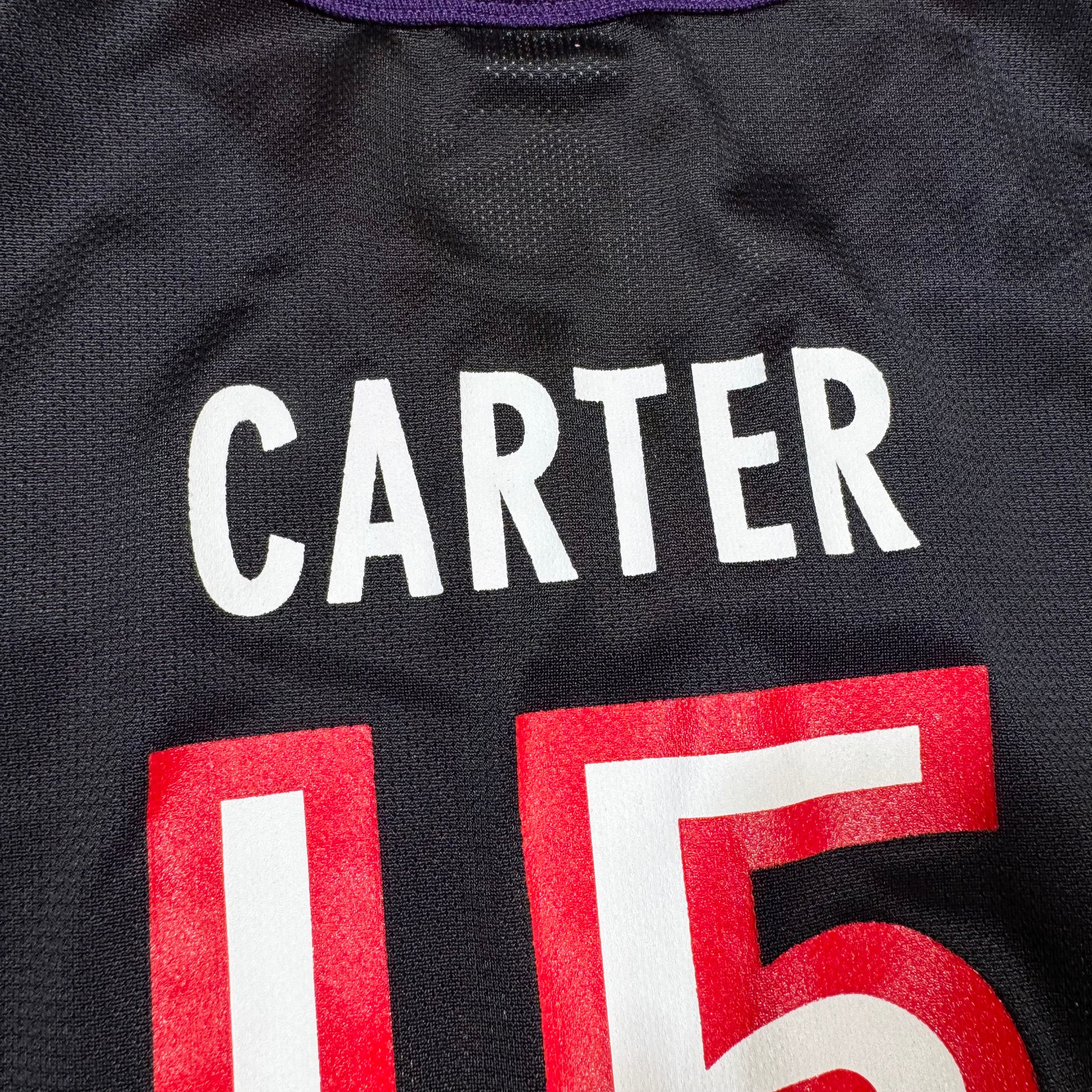 Vince Carter Toronto Raptors Vintage Champion NBA Jersey Size 44 Large