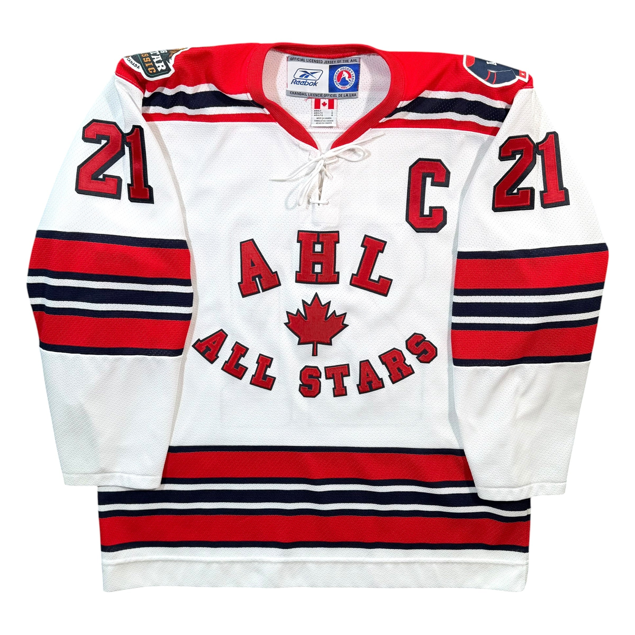 Jimmy Roy 2006 Winnipeg All Star Reebok AHL Jersey - Large