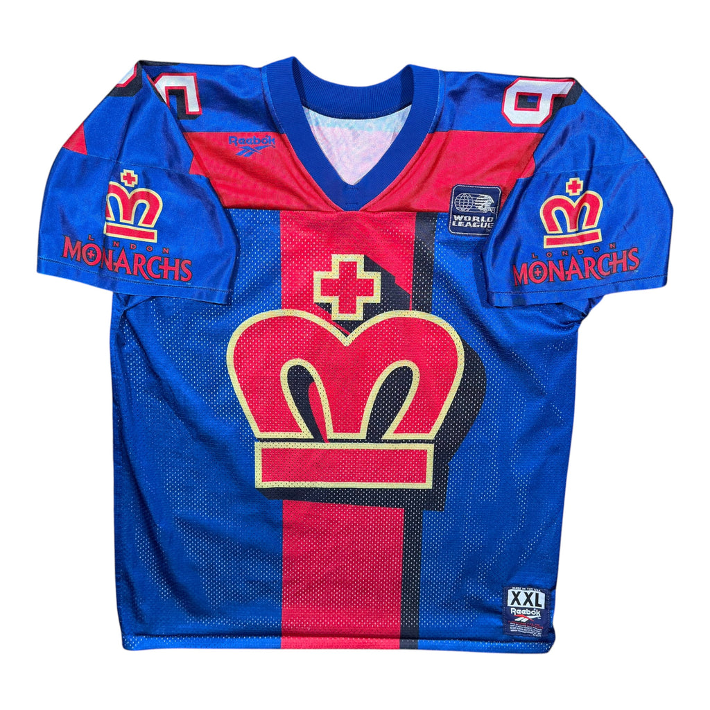 London Monarchs Vintage Reebok NFL World League Jersey - XXL