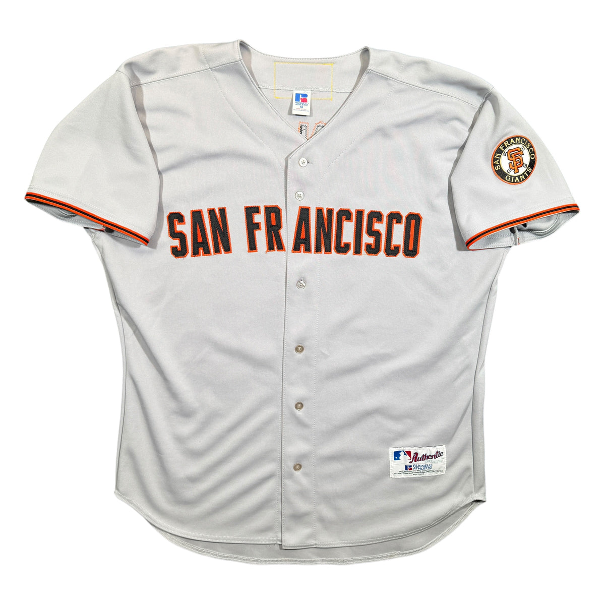 Barry Bonds San Francisco Giants Vintage Authentic Russell Athletic MLB Jersey - 48/XL