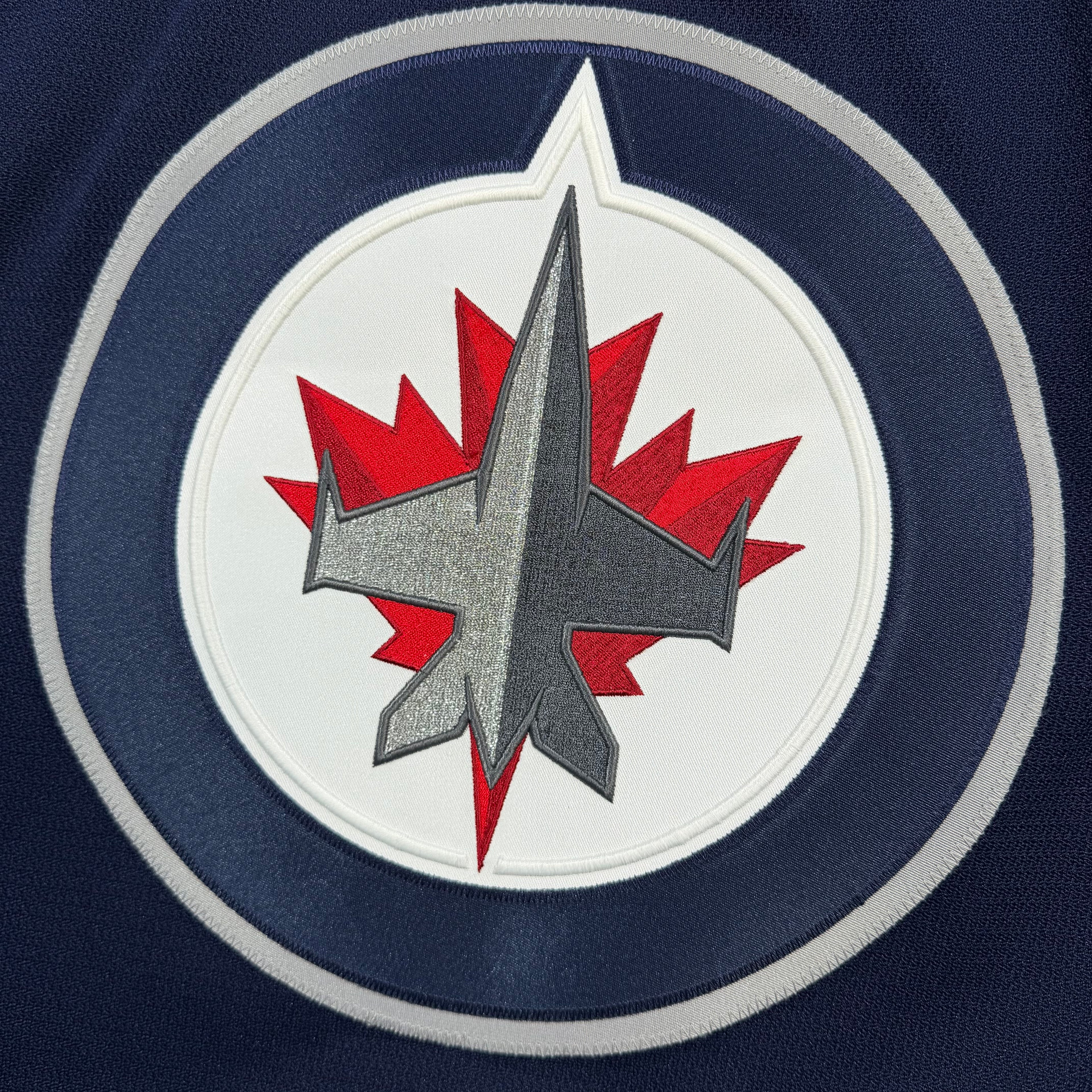 Mike Liwiski Winnipeg Jets 2023/24 Team Issued Adidas MIC NHL Jersey - 56/XXL