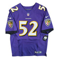 Ray Lewis Baltimore Ravens Nike Elite Authentic NFL Jersey - 48/XL