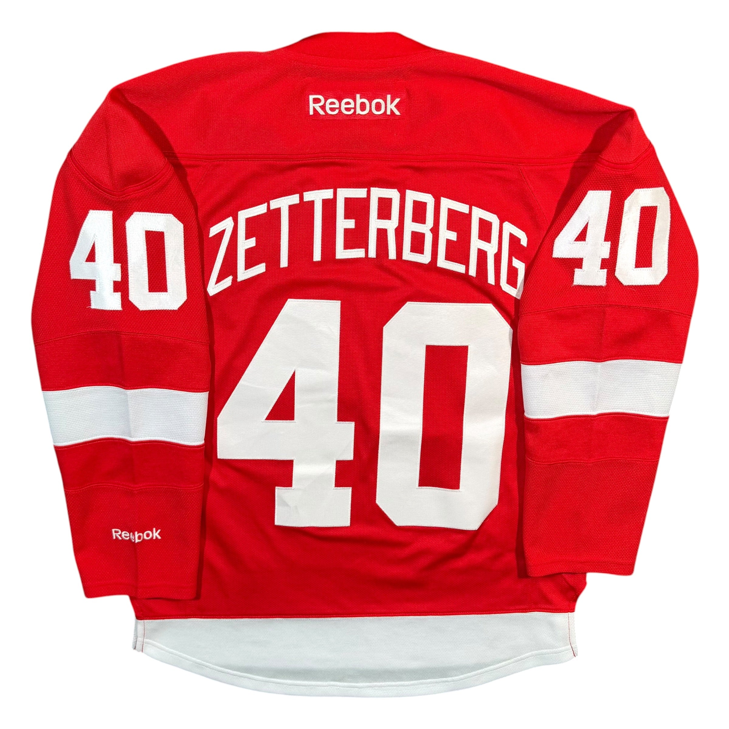 Henrik Zetterberg Detroit Red Wings Vintage Reebok NHL Jersey - Small