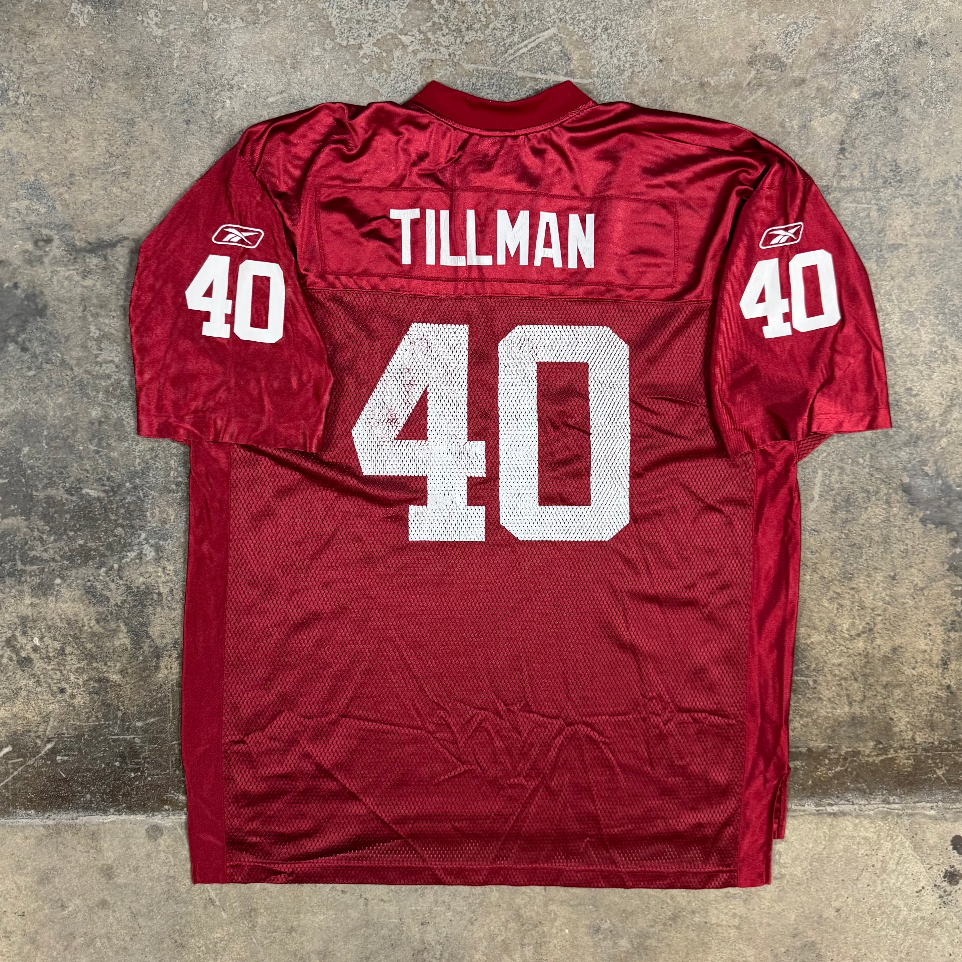 Pat Tillman Arizona Cardinals Vintage Reebok NFL Football Jersey Size XXL
