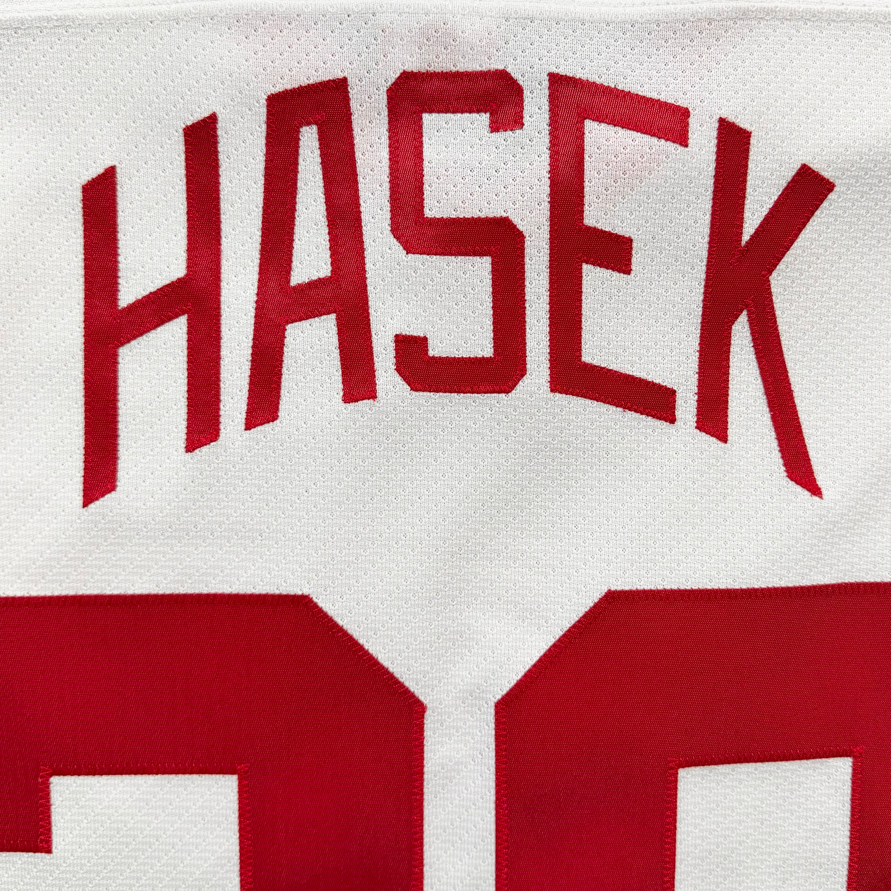 Dominik Hasek Detroit Red Wings Vintage CCM NHL Jersey - XL