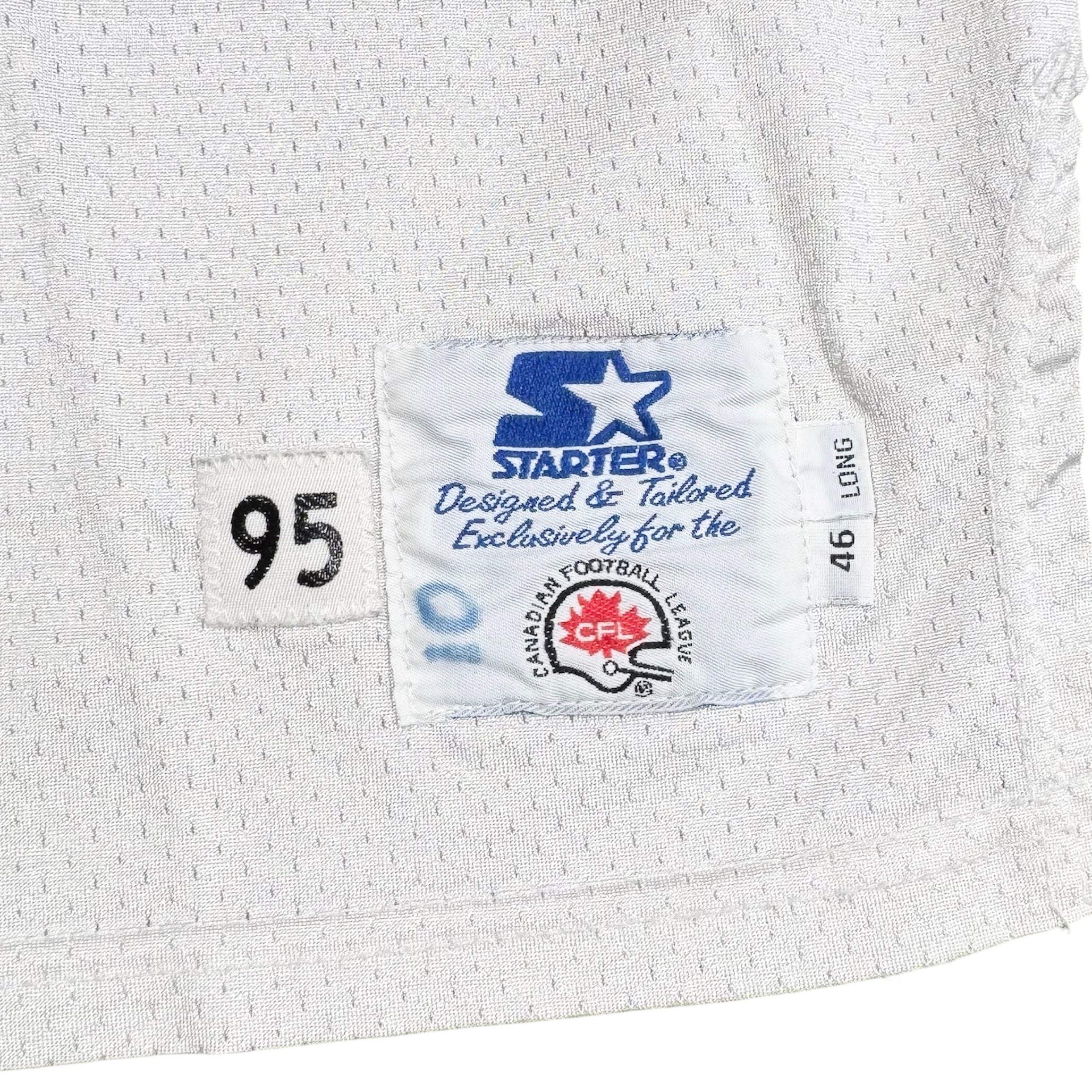 Brain Ah Yat Winnipeg Blue Bombers 1999 Game Worn Starter CFL Jersey