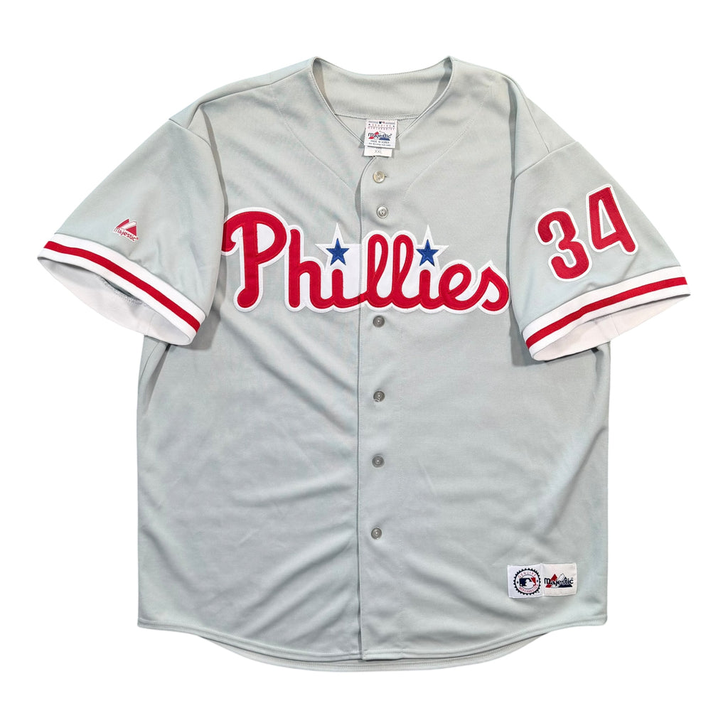 Roy Halladay Philadelphia Phillies Vintage Majestic MLB Jersey - XXL