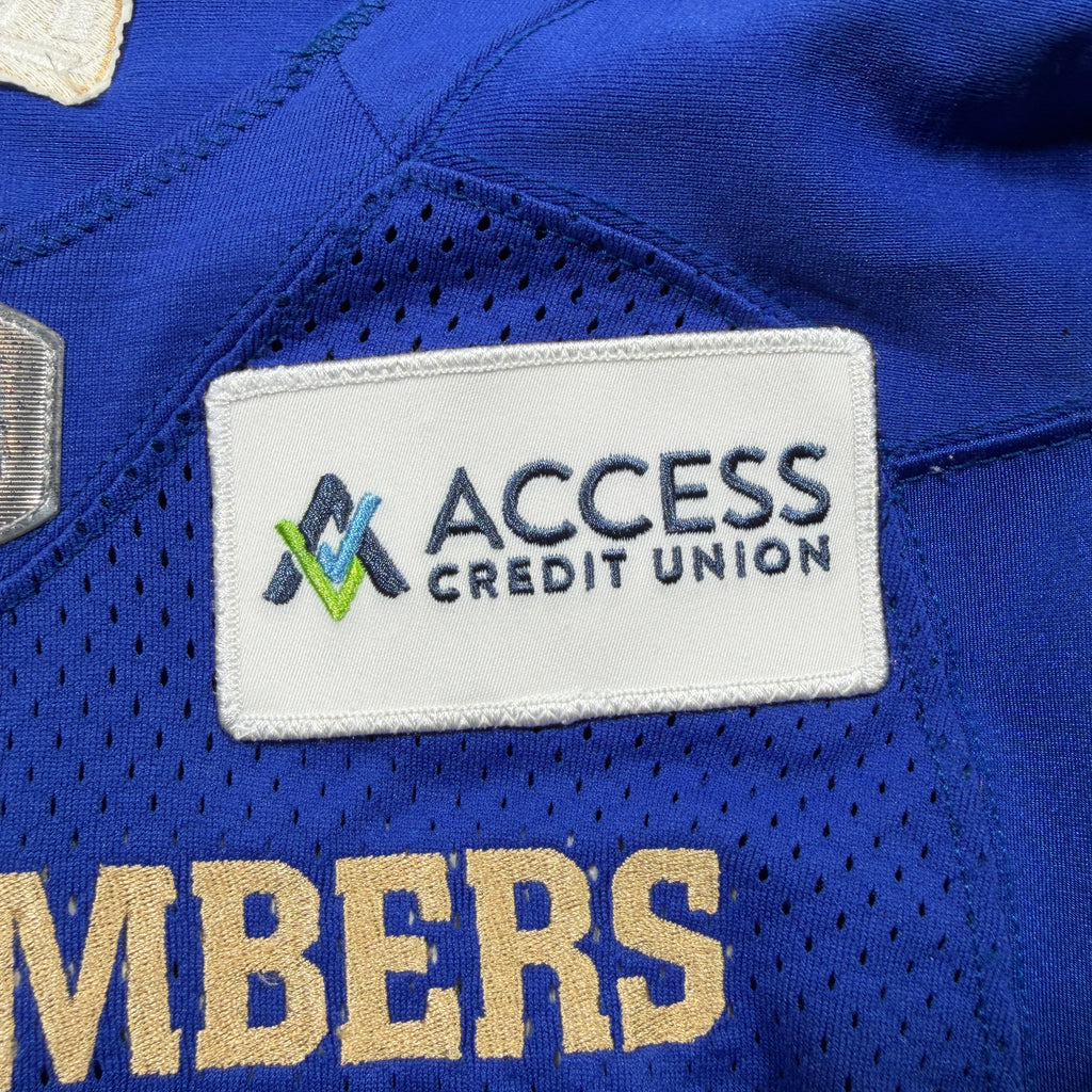 Chris Smith Winnipeg Blue Bombers 2024 Game Worn New Era CFL Jersey