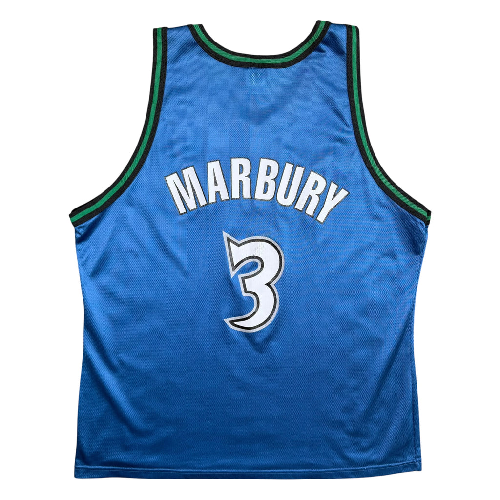 Stephon Marbury Minnesota Timberwolves Vintage Champion NBA Jersey - 52/XXL