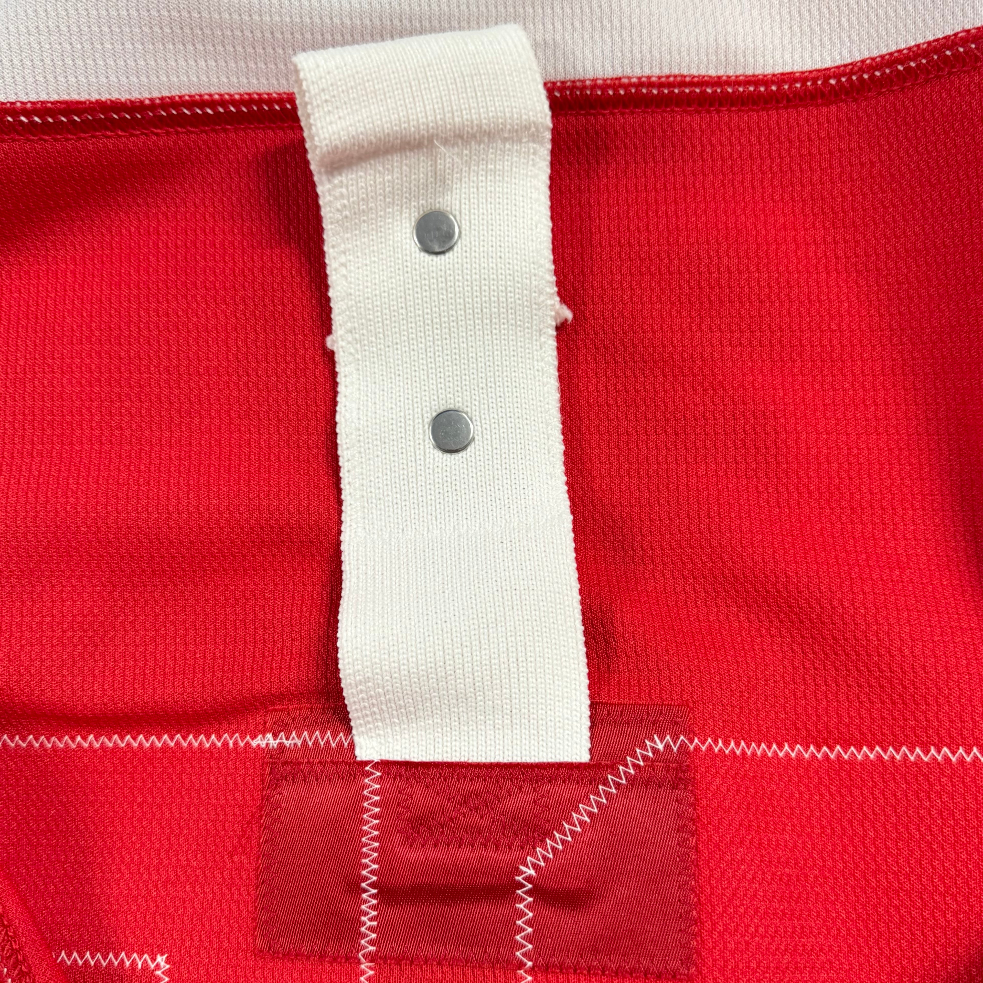 Connor Toms Soo Greyhounds Game Worn OHL CCM Hockey Jersey Size 54