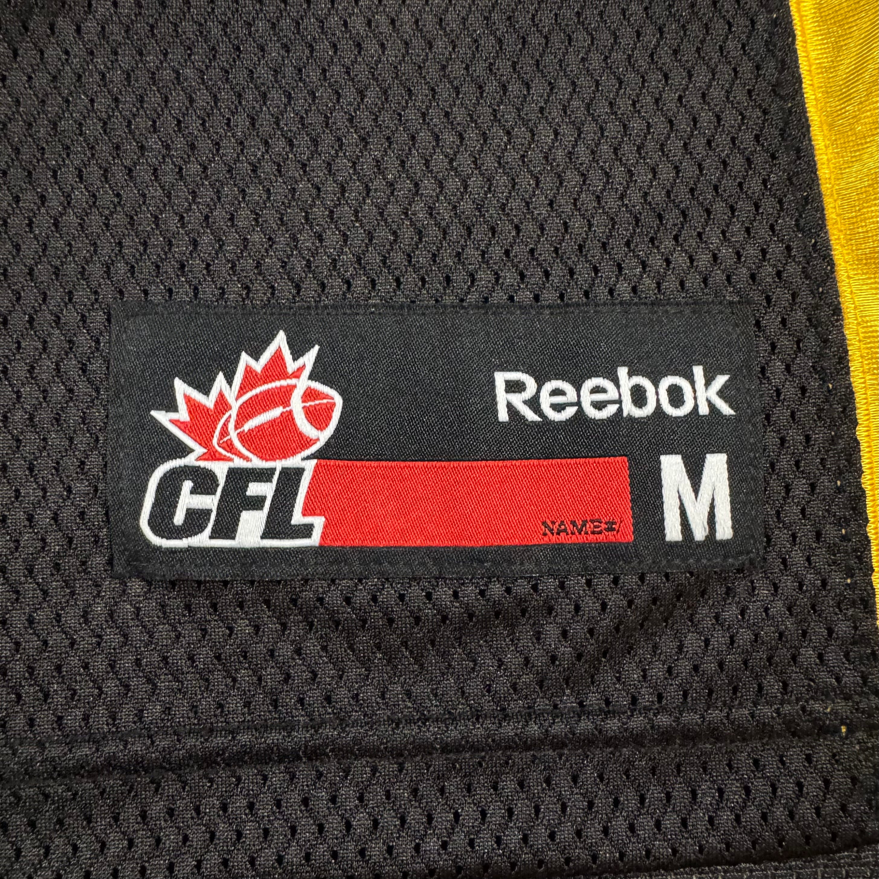 Jamall Johnson Hamilton Tiger-Cats Vintage Reebok CFL Jersey Size Medium