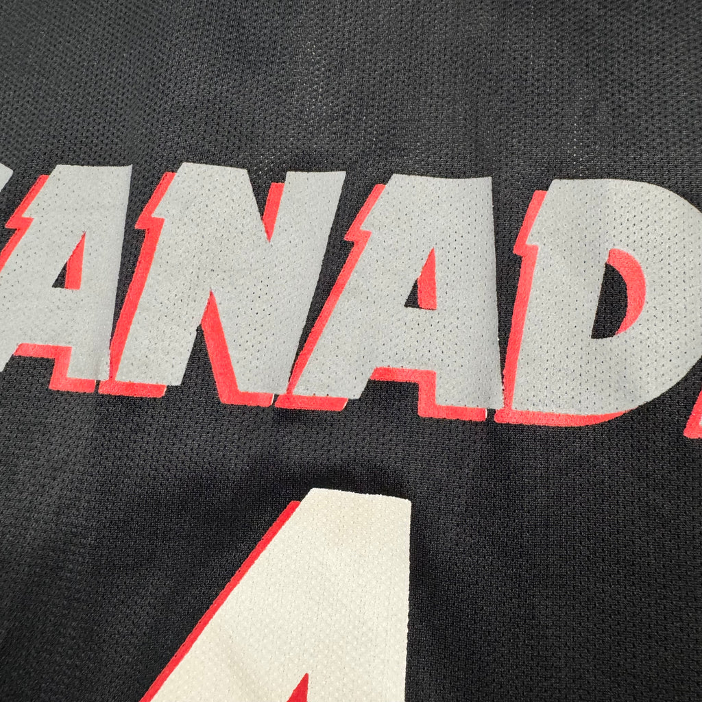 Rick Fox Team Canada Olympic Vintage Champion Jersey Size 44 Large