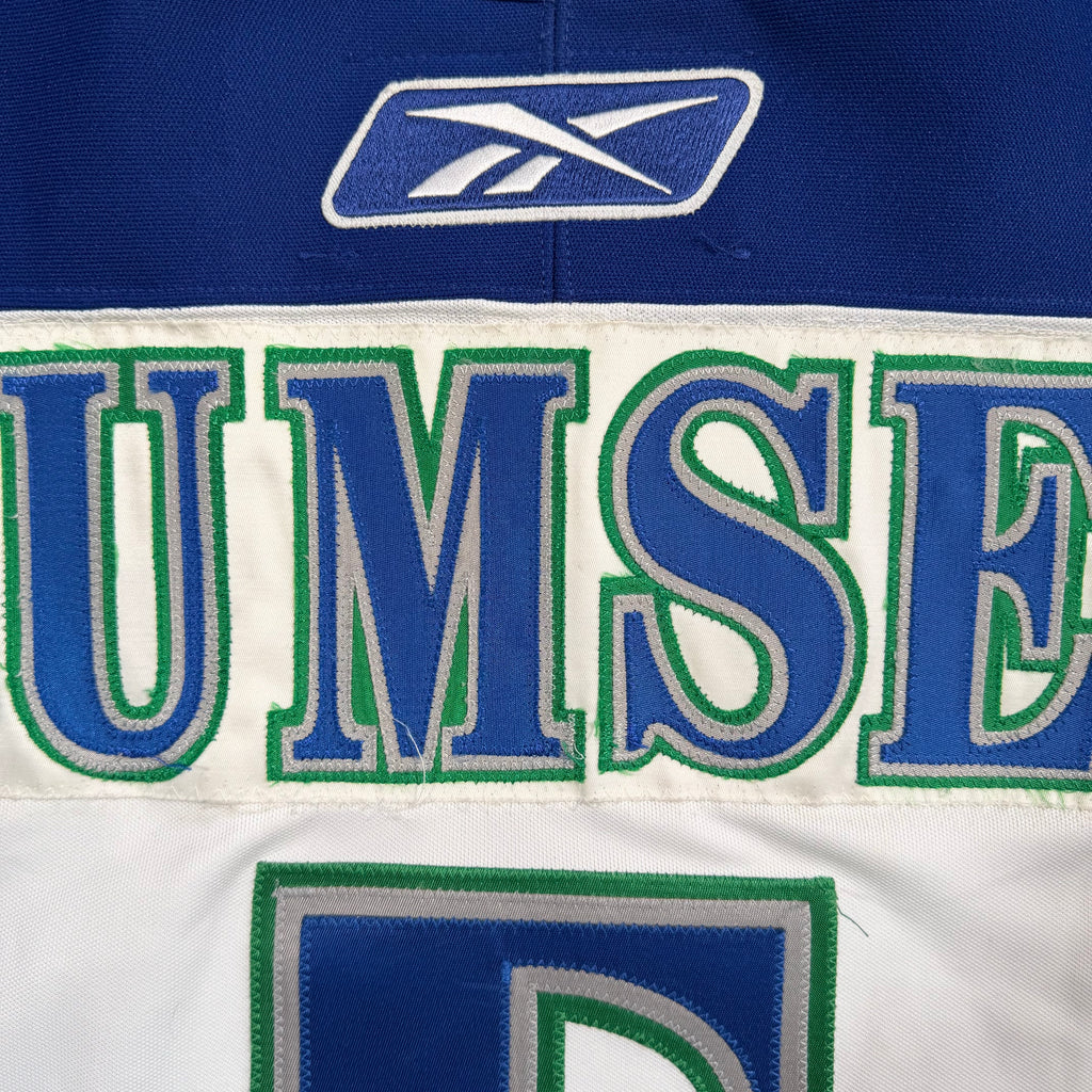 Myles Rumsey Swift Current Broncos Game Worn Reebok WHL Jersey