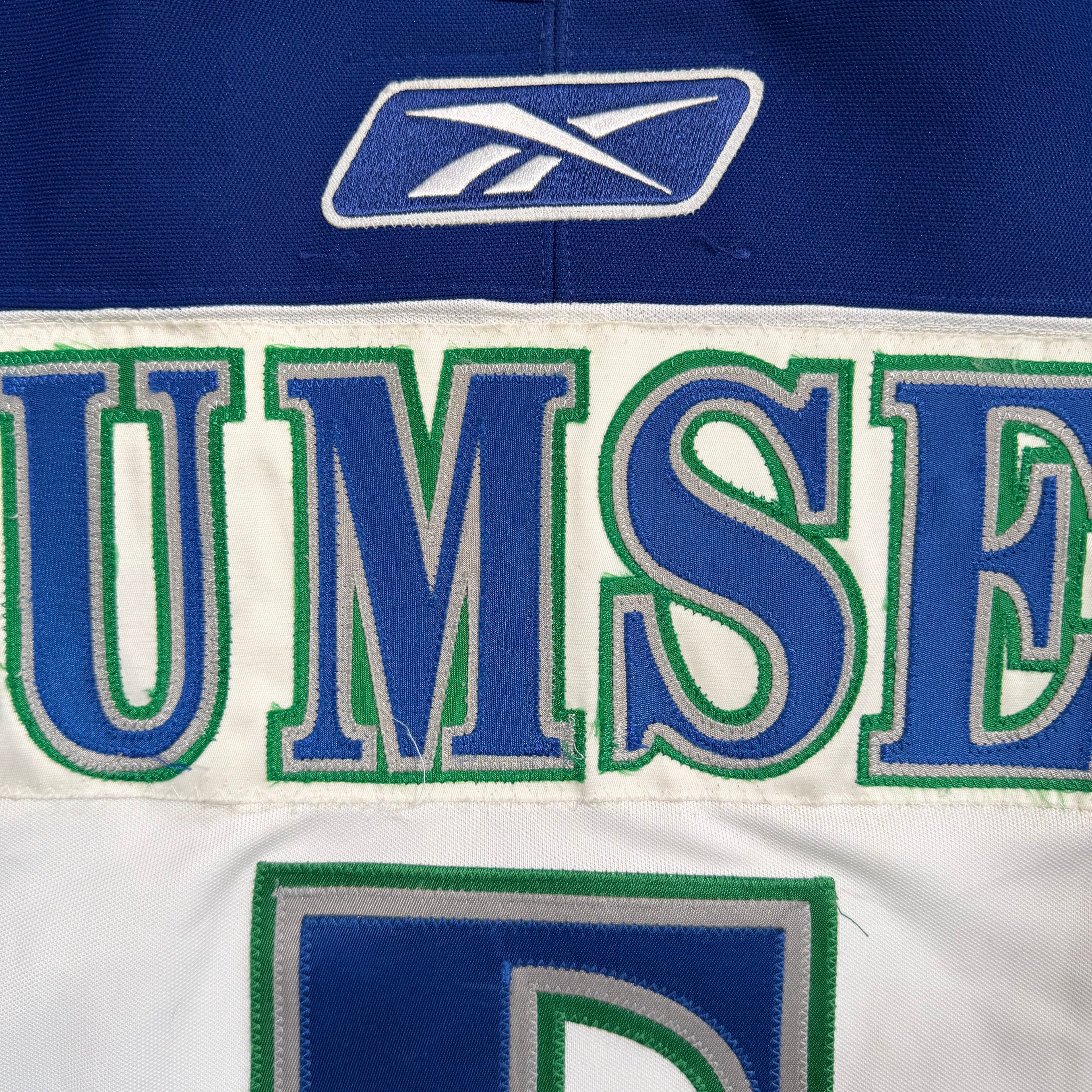 Myles Rumsey Swift Current Broncos Game Worn Reebok WHL Jersey