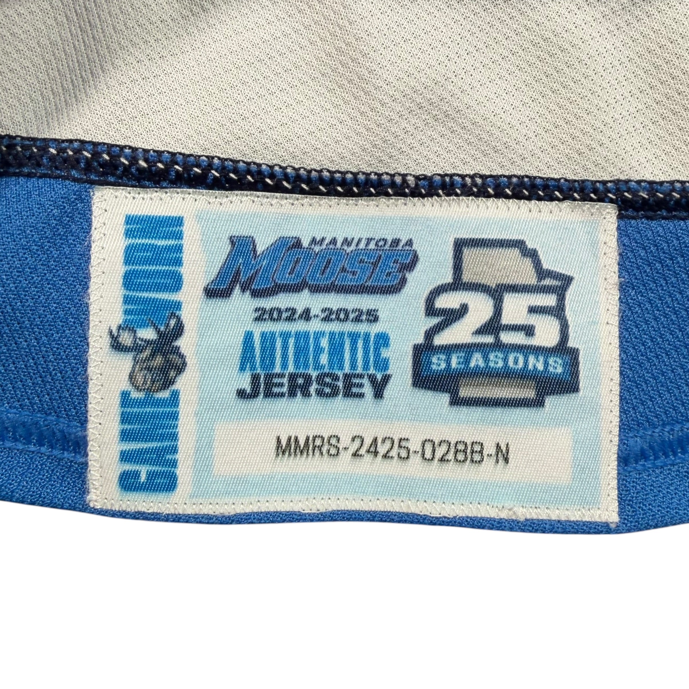 Jaret Anderson-Dolan Manitoba Moose 2024/25 Game Worn AHL CCM Jersey COA