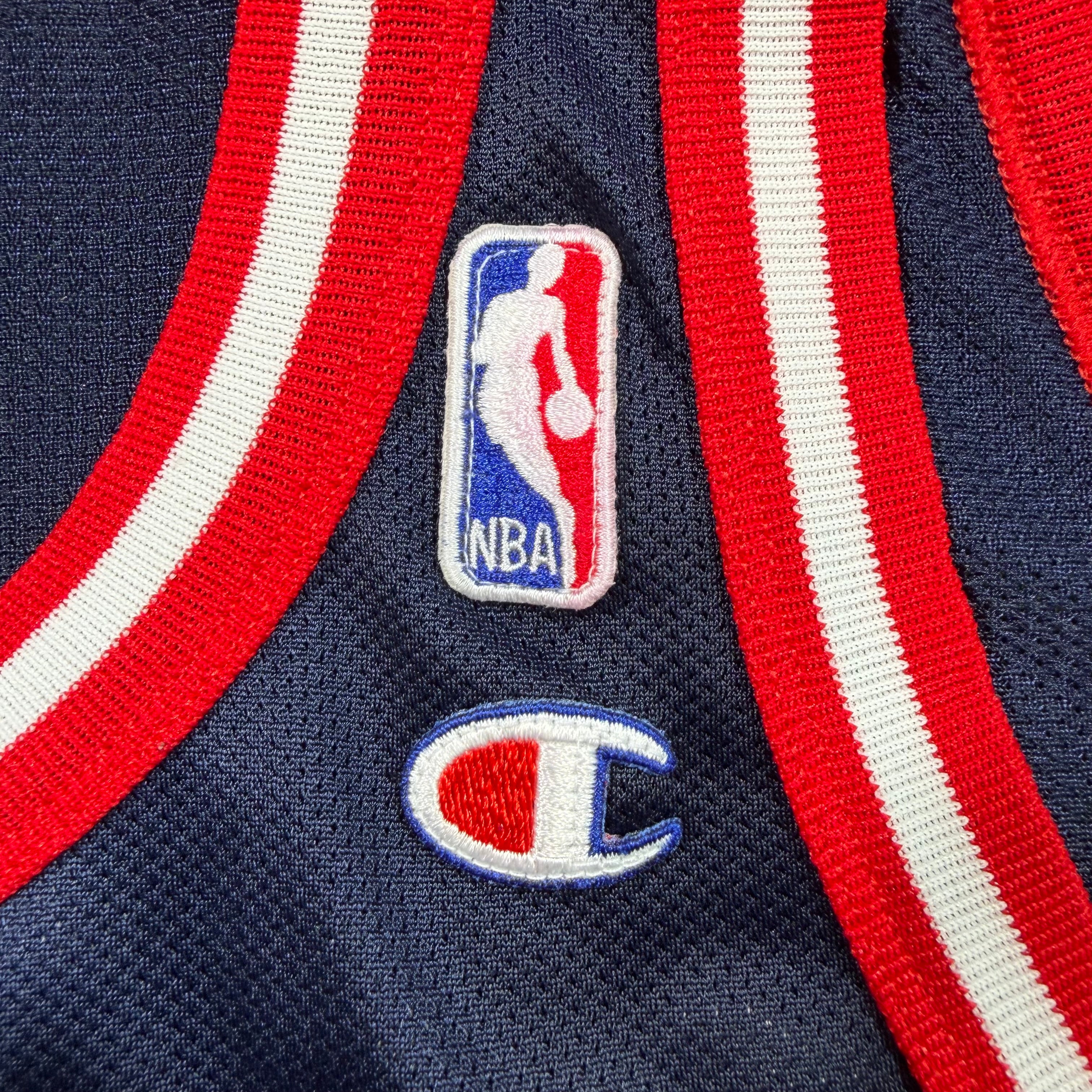 Clyde Drexler Houston Rockets Vintage Champion NBA Jersey - 44/Large