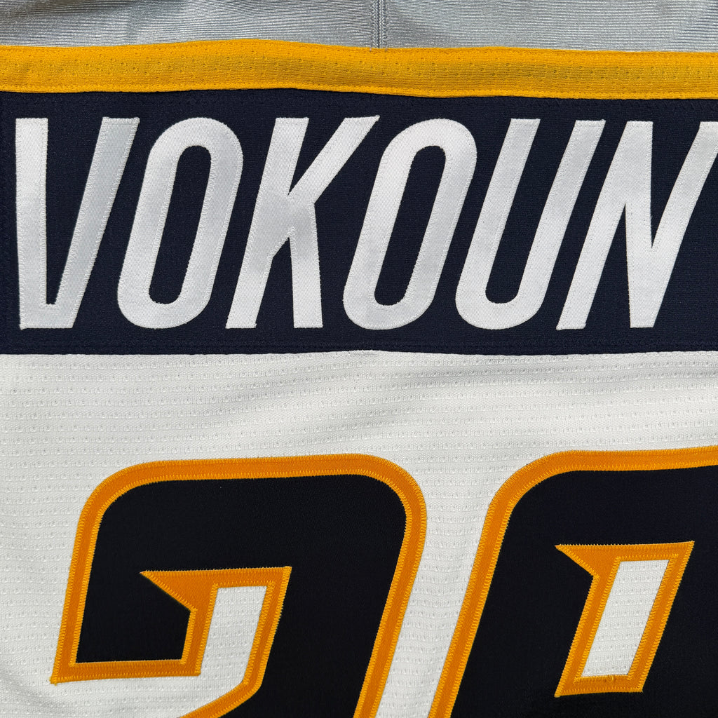 Tomas Vokoun Nashville Predators Inaugural Authentic Bauer NHL Jersey - 56/XXL