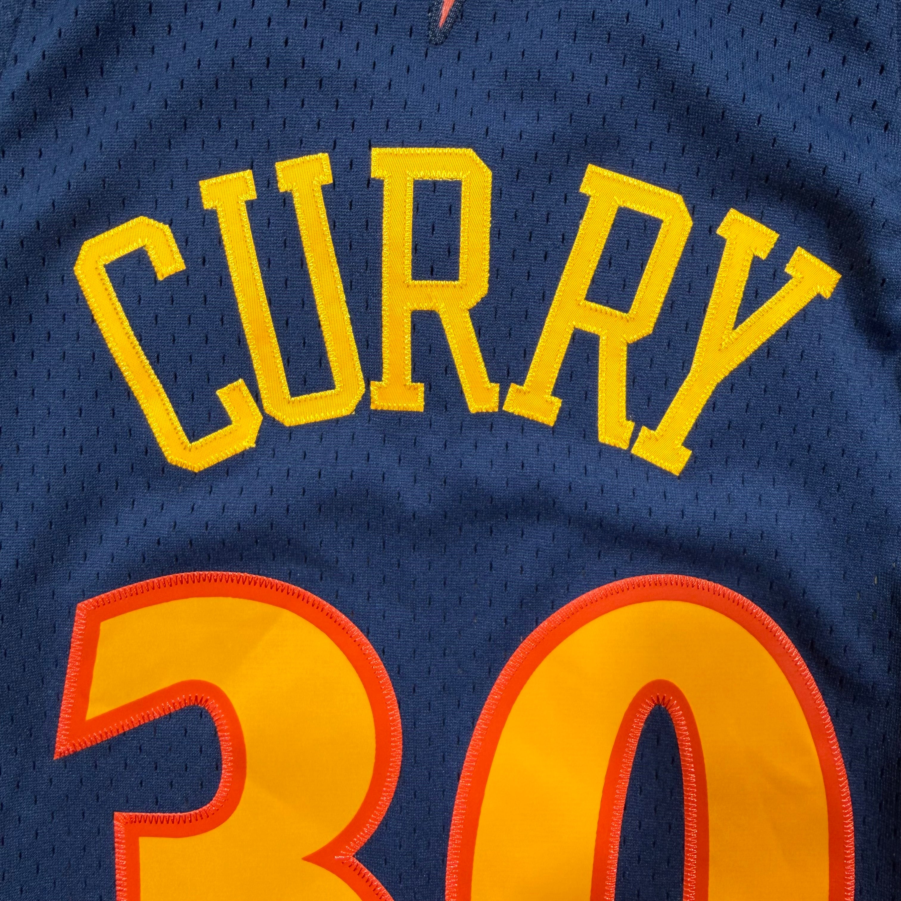 Stephen Curry Golden State Warriors Mitchell & Ness NBA Jersey - Medium