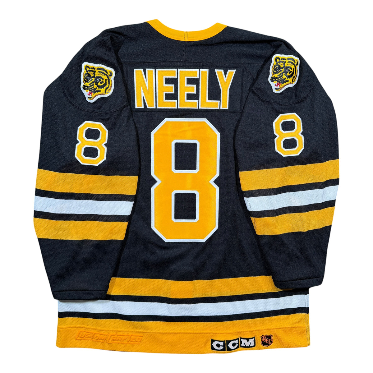 Cam Neely Boston Bruins Vintage 1990 Stanley Cup Authentic CCM NHL Jersey - 48/Large