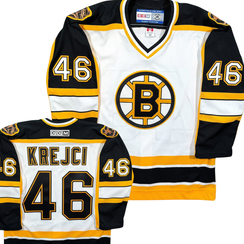 David Krejčí Boston Bruins Vintage CCM Authentic MIC NHL Jersey - 52/XL