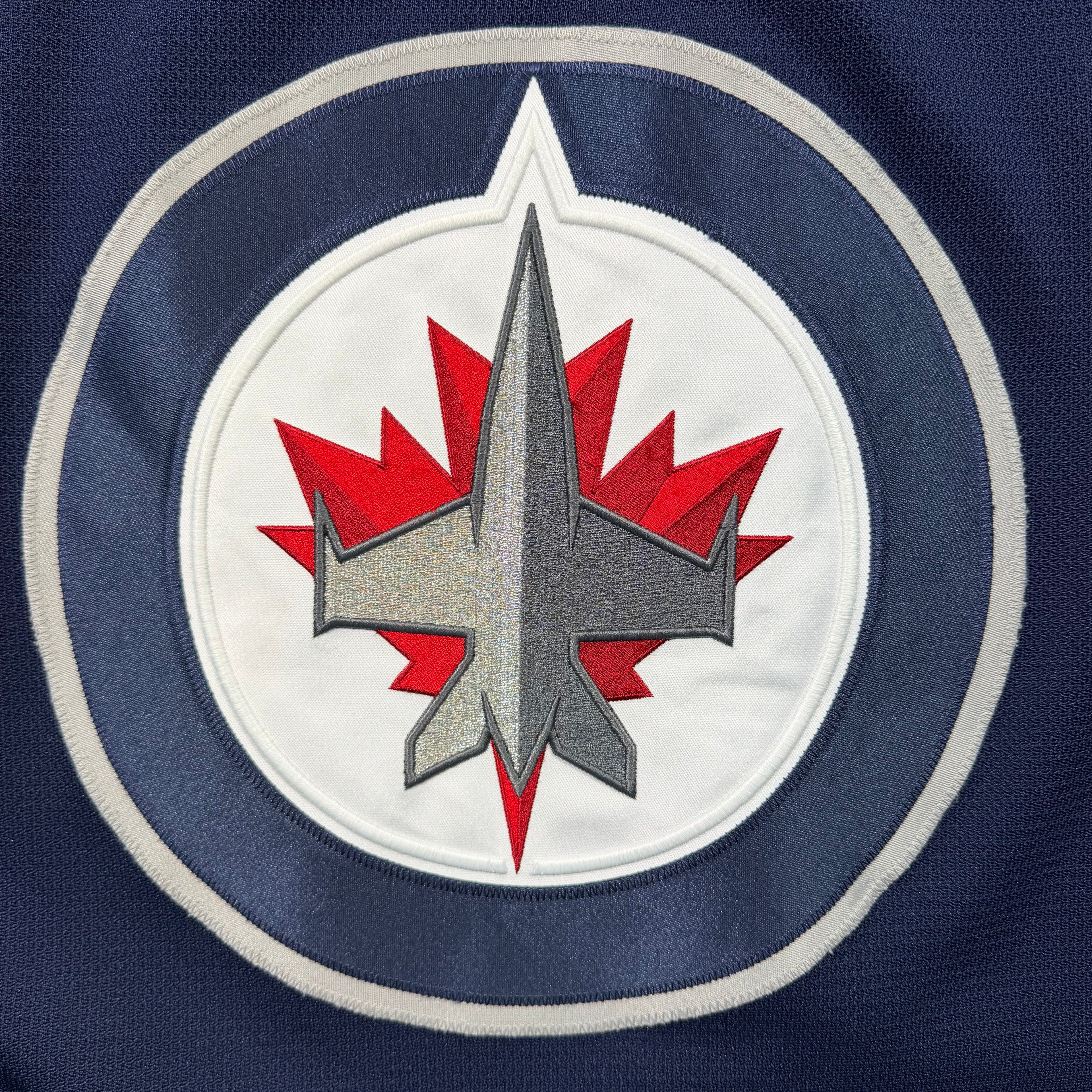 Mason Appleton Winnipeg Jets 2024/25 Game Worn Fanatics NHL Jersey COA