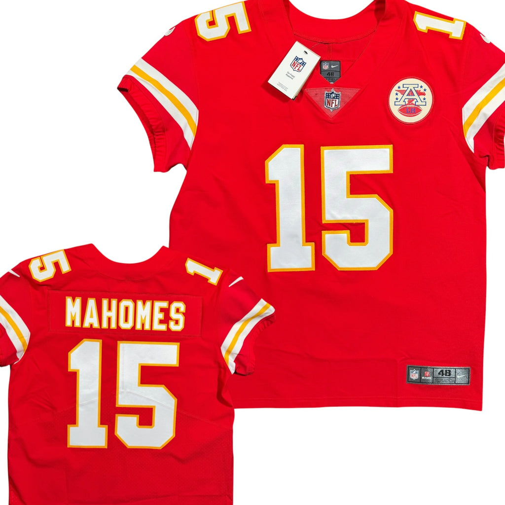 Patrick Mahomes Kansas City Chiefs Vapor Elite Nike Authentic NFL Jersey - 48/XL