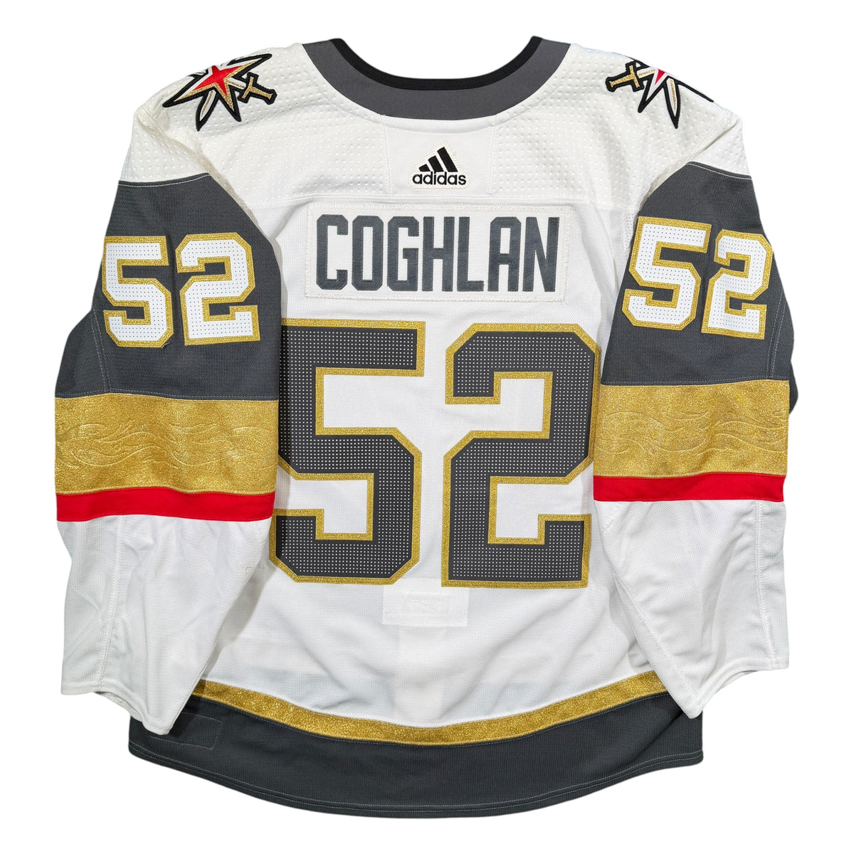 Dylan Coghlan Vegas Golden Knights 2018/19 Pre Season Game Worn Adidas NHL Jersey COA