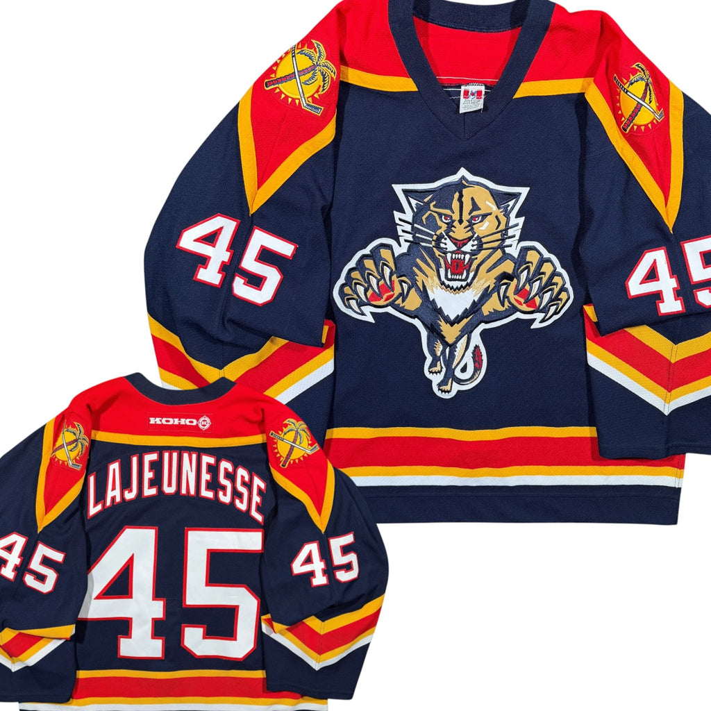 Simon Lajeunesse Florida Panthers 2003/04 Game Issued CCM NHL Jersey