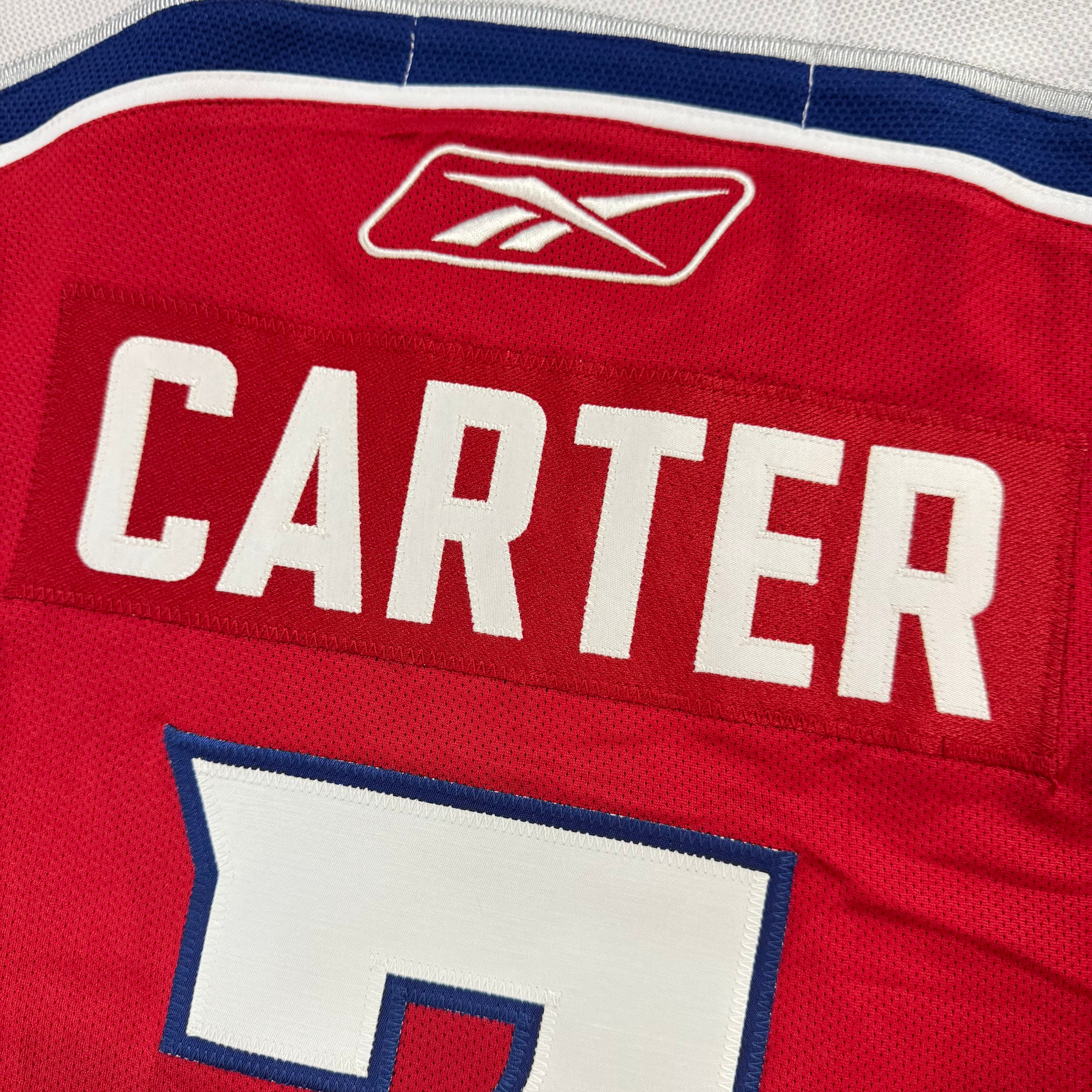 Jeff Carter 2009 All Star Vintage Reebok NHL Hockey Jersey Size Large