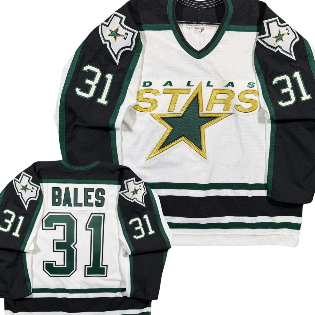 Mike Bales Dallas Stars 1998/99 Game Issued CCM NHL Jersey - 58G