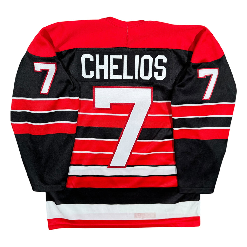 Chris Chelios Chicago Blackhawks Vintage TBTC CCM NHL Jersey Size Medium