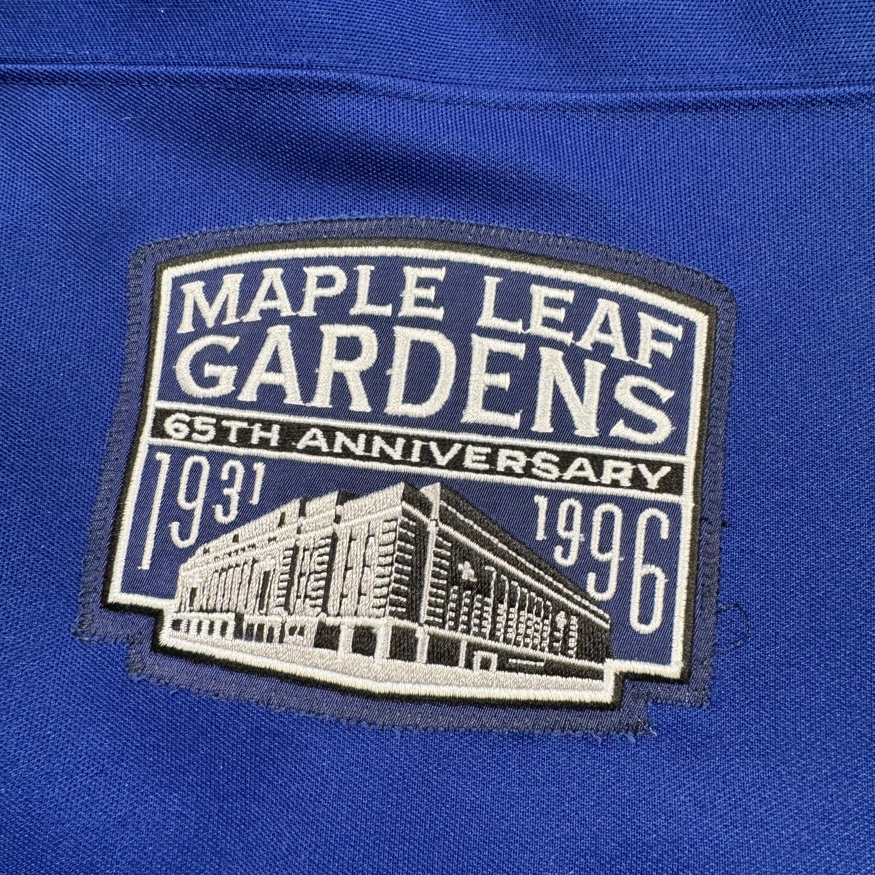 Mats Sundin Toronto Maple Leafs 1995-96 Vintage Authentic CCM NHL Jersey Size 52 XL