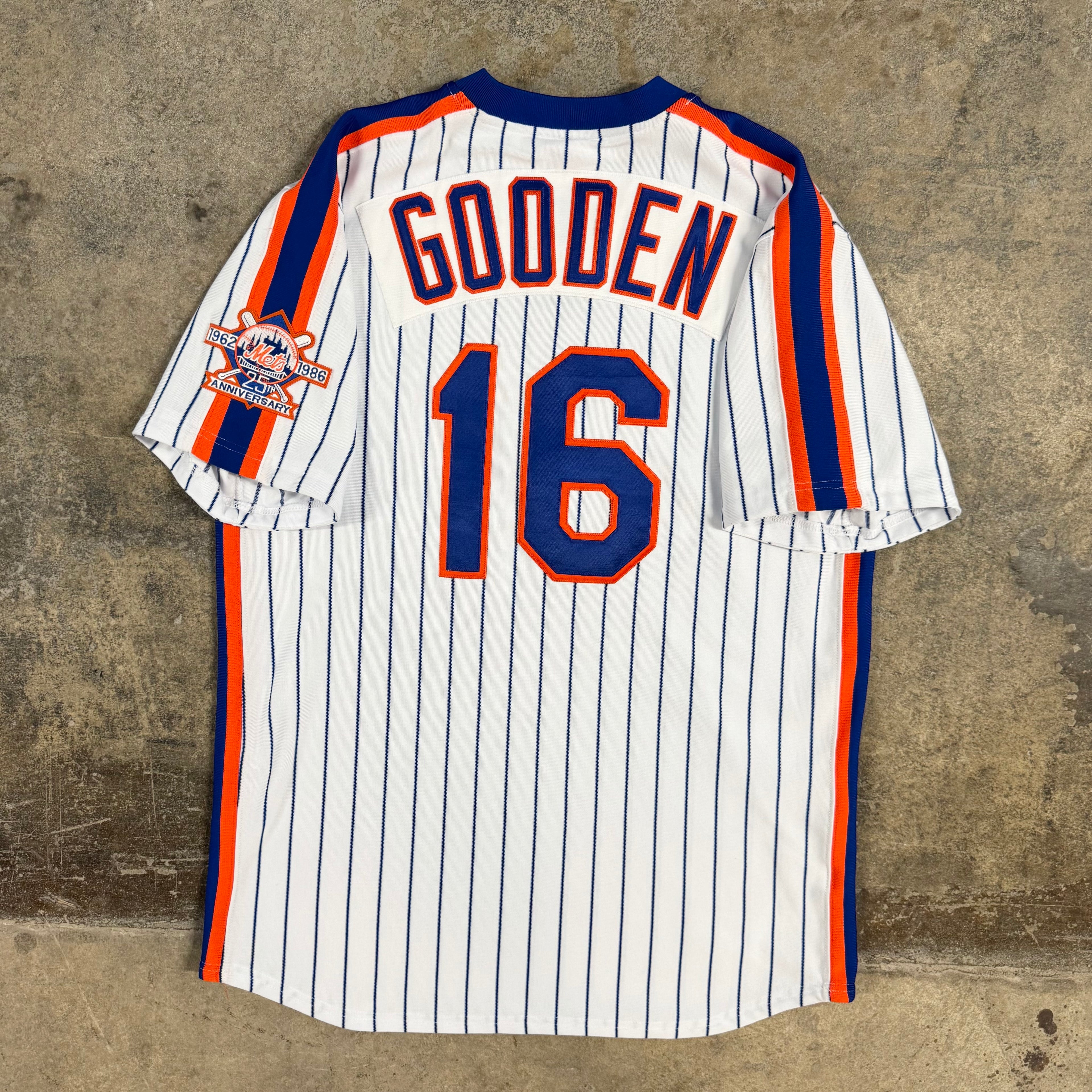Dwight Gooden New York Mets Authentic Mitchell & Ness MLB Jersey Size 44/Large