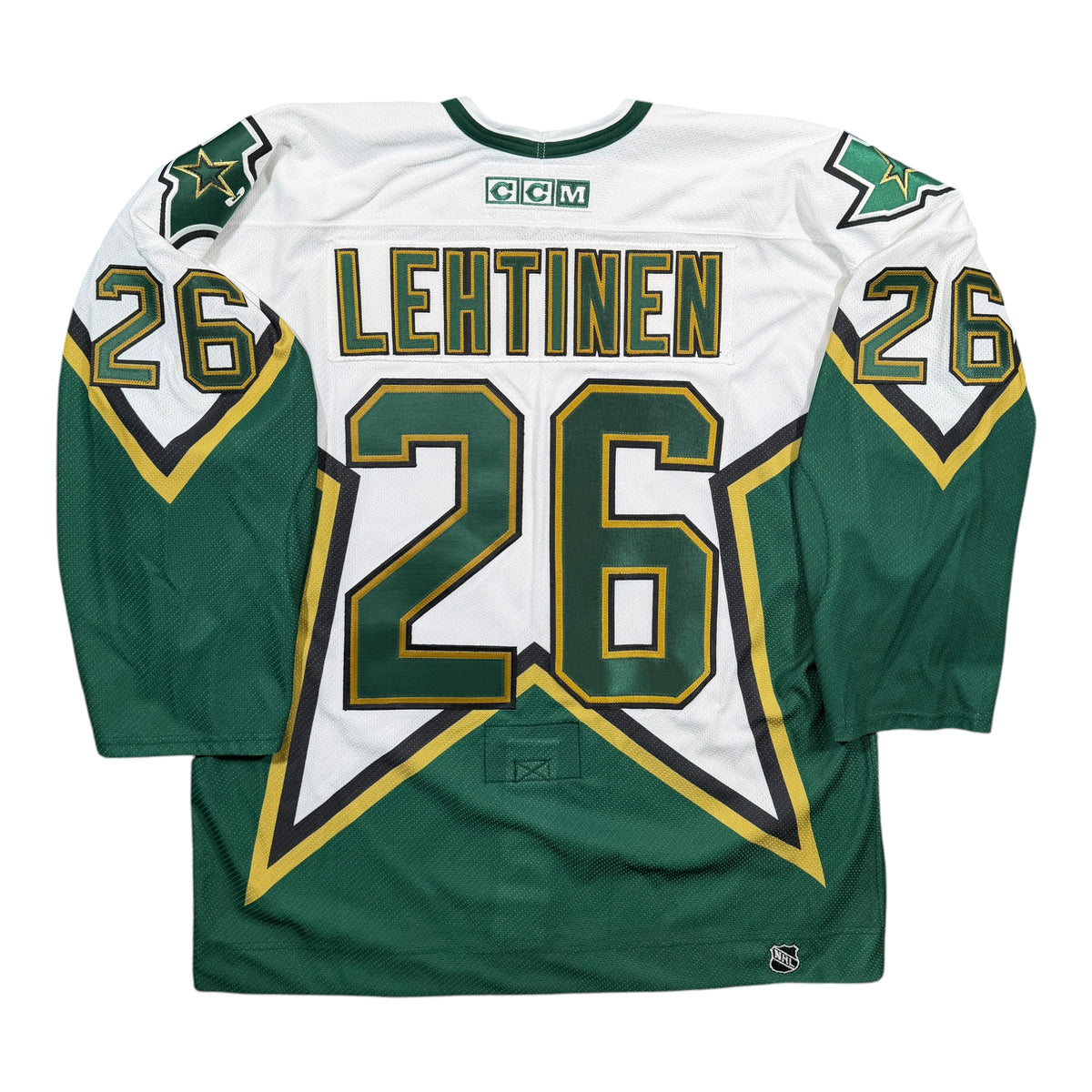 Jere Lehtinen Dallas Stars Vintage CCM Authentic MIC NHL Jersey - 52/XL