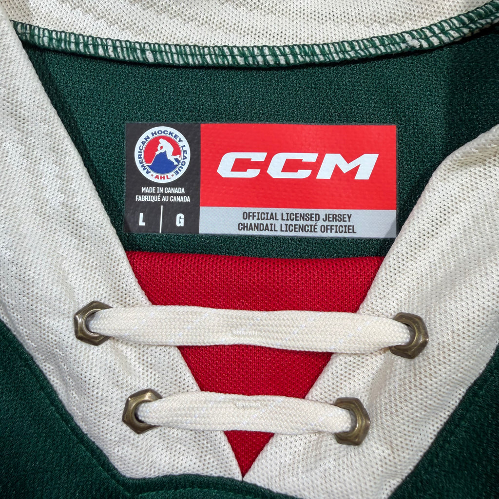 Eric Staal Iowa Wild CCM AHL Hockey Jersey - Large
