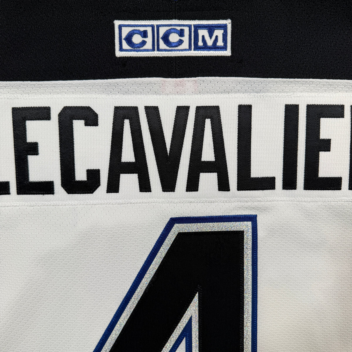 Vincent Lecavalier Tampa Bay Lightning 2001/02 Authentic CCM NHL Jersey - 48/Large