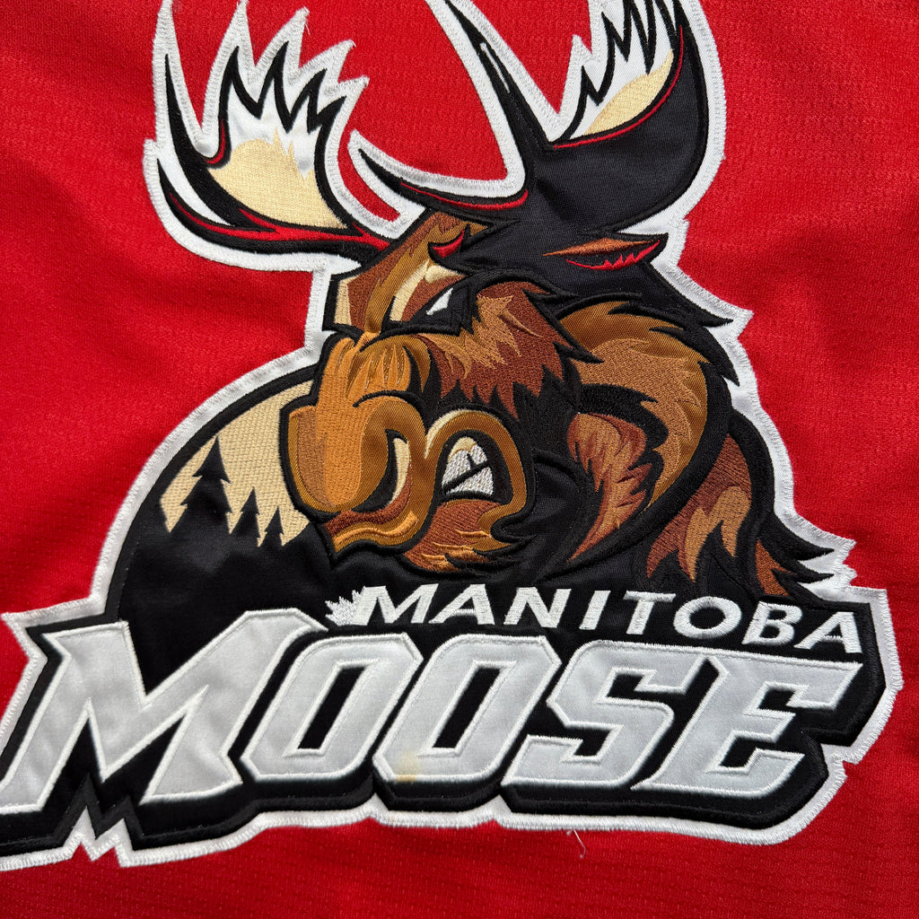 Daniel Rahimi Manitoba Moose 2008/09 Team Canada Game Worn Reebok AHL Jersey