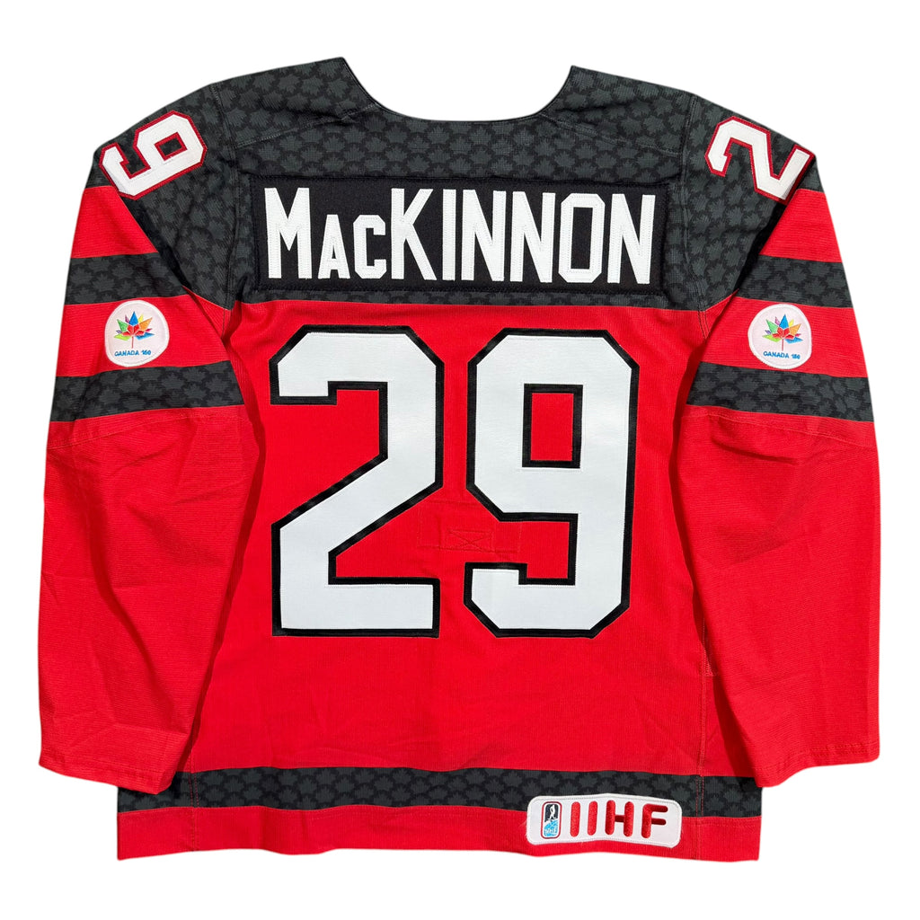 Nathan MacKinnon 2017 Team Canada MIC Authentic Jersey - 50/Medium