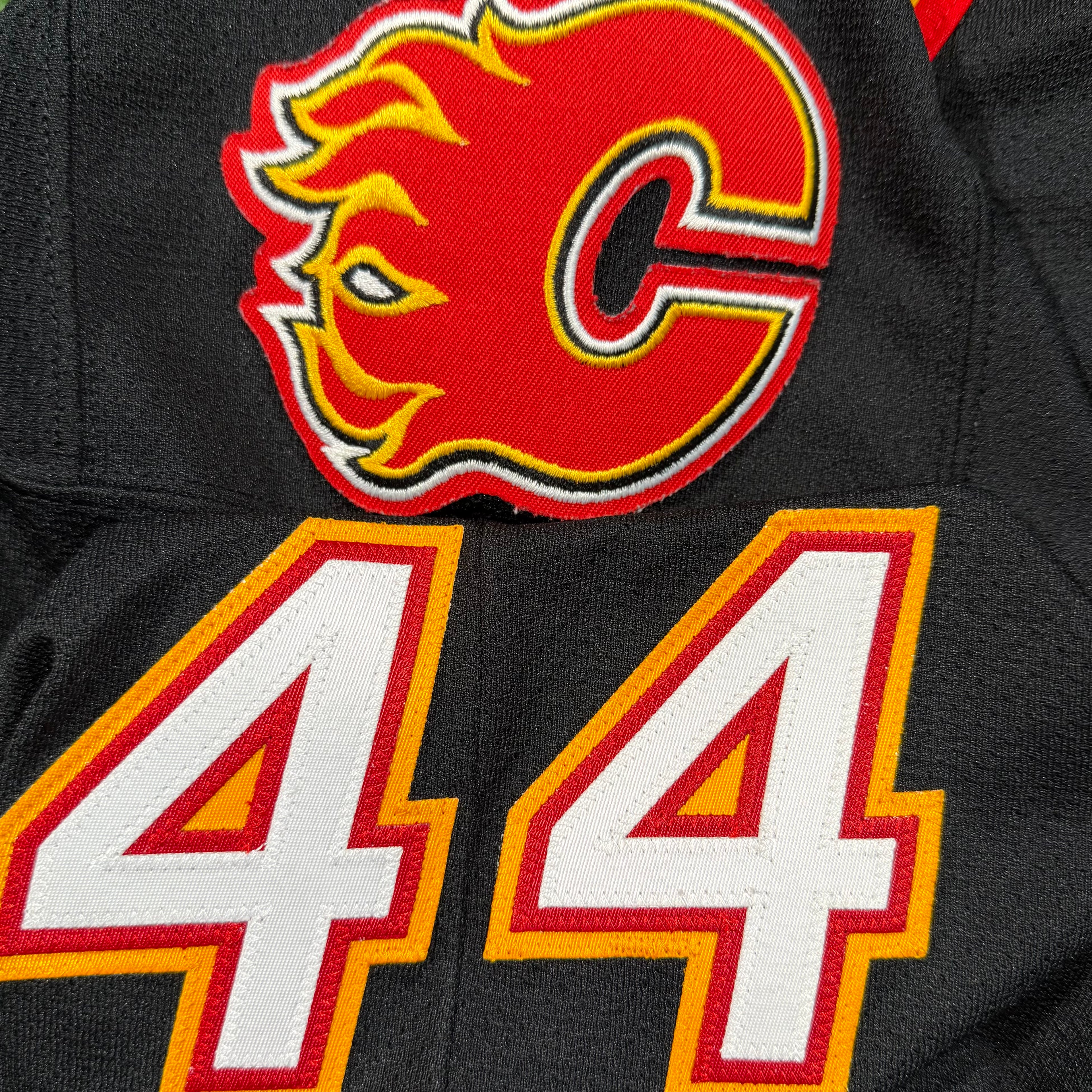 Rob Niedermayer Calgary Flames Vintage Blasty CCM NHL Jersey - Medium