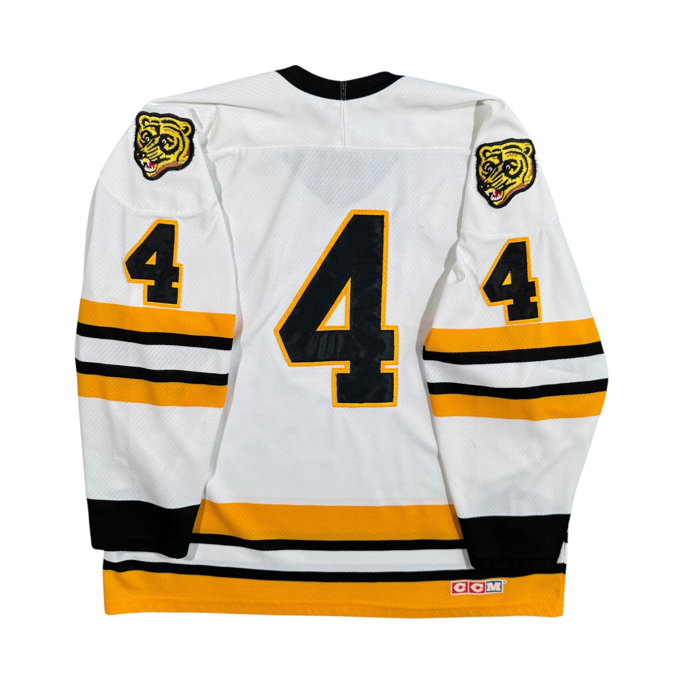 Bobby Orr Boston Bruins Memorial Patch Vintage CCM Jersey Size Large
