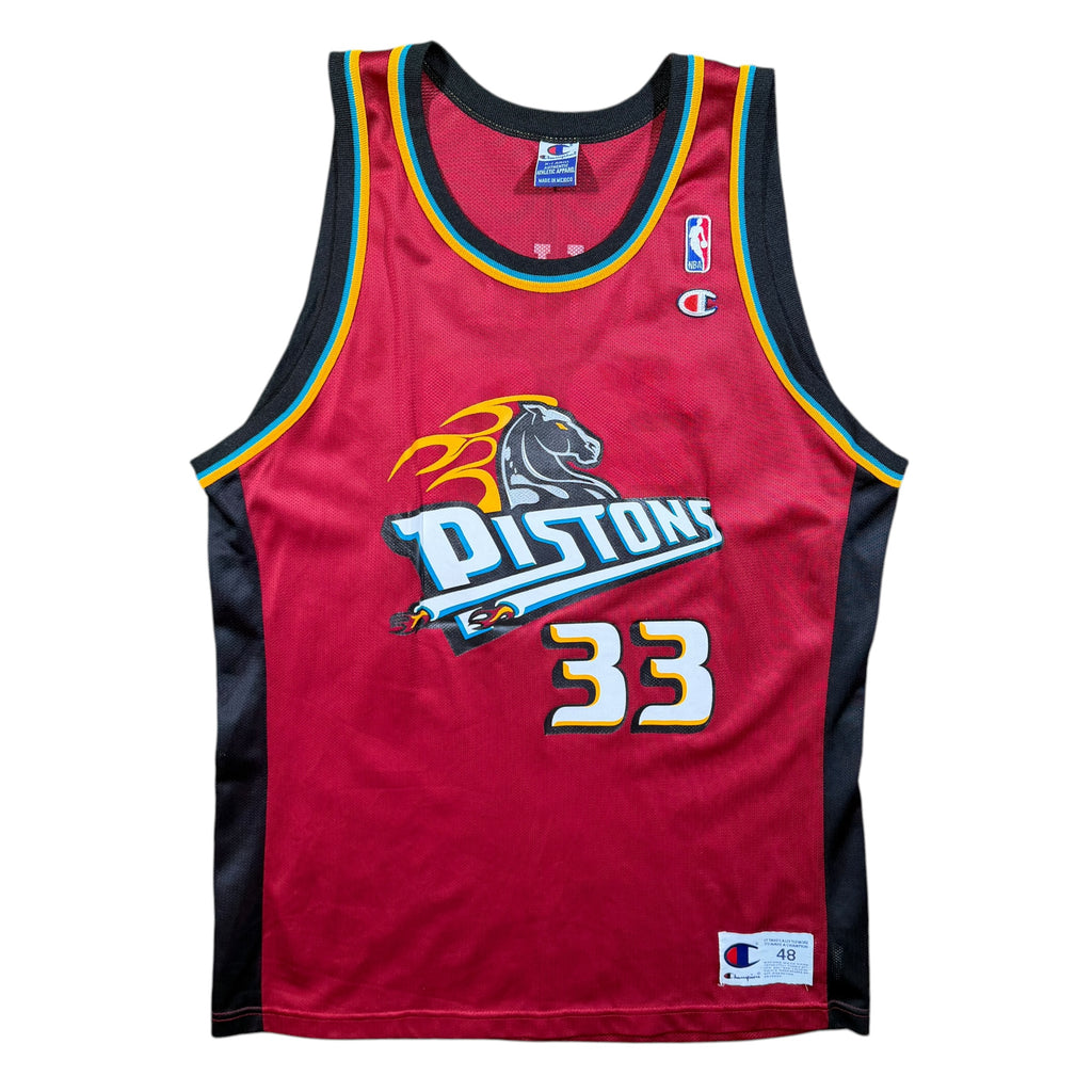 Grant Hill Detroit Pistons Vintage Champion Alternate NBA Jersey - 48/XL