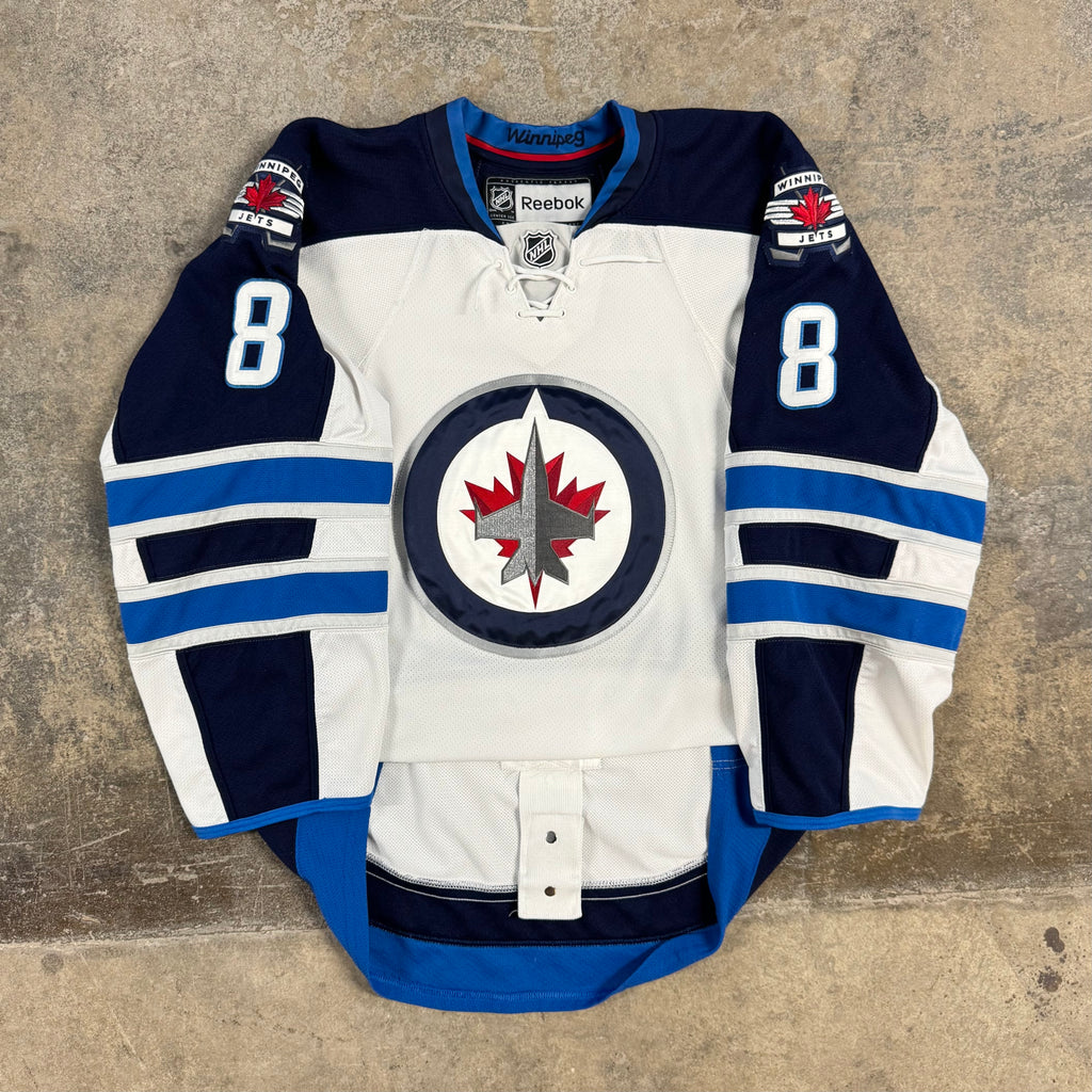 Jacob Trouba Winnipeg Jets MIC Reebok Authentic NHL Hockey Jersey Size 52 Large