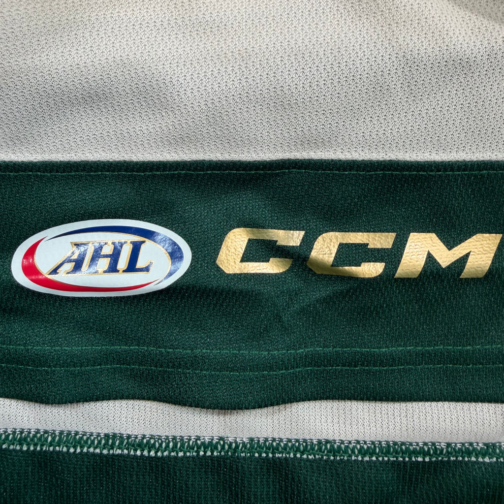 Carson Lambos Iowa Wild CCM AHL Hockey Jersey - Large