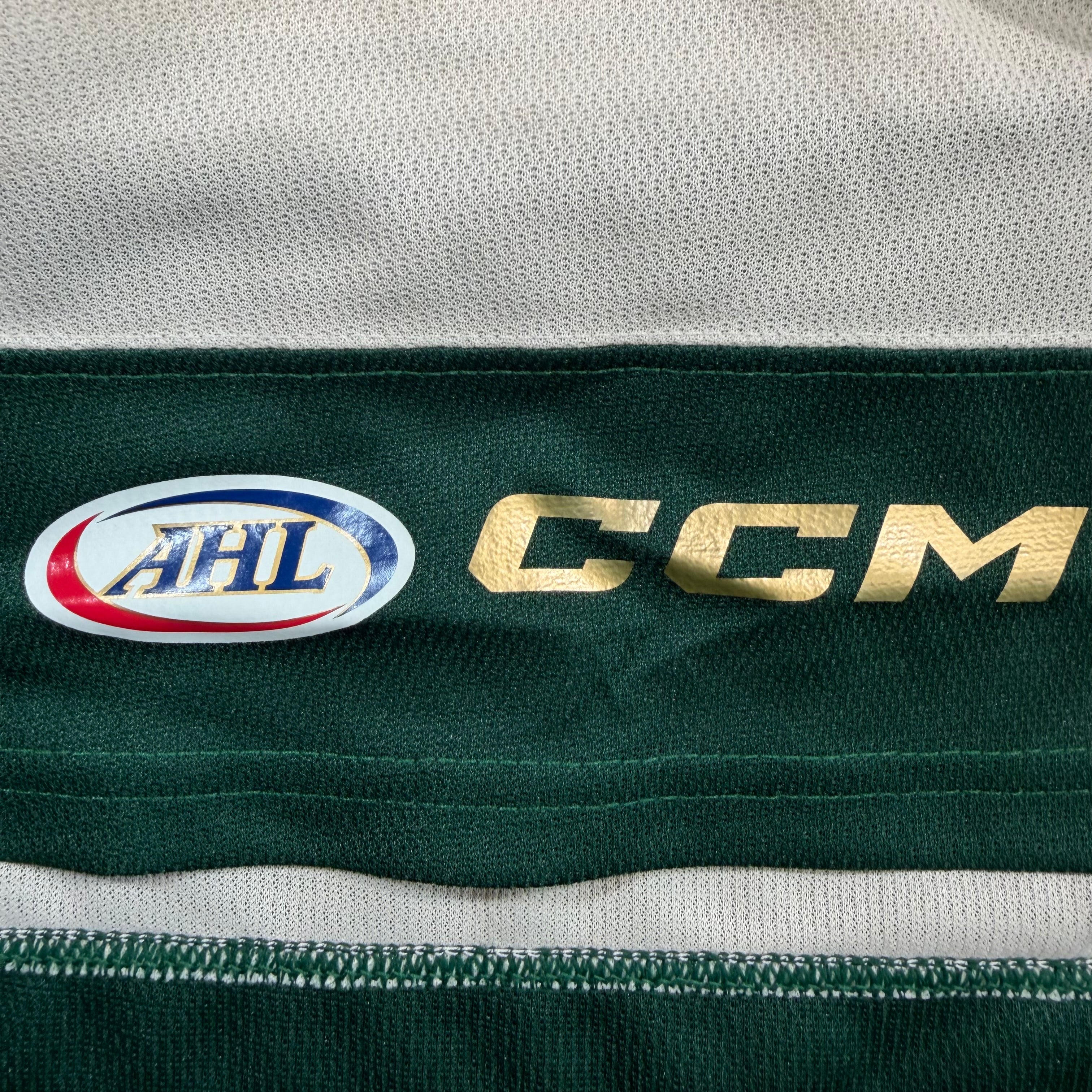 Carson Lambos Iowa Wild CCM AHL Hockey Jersey - Large
