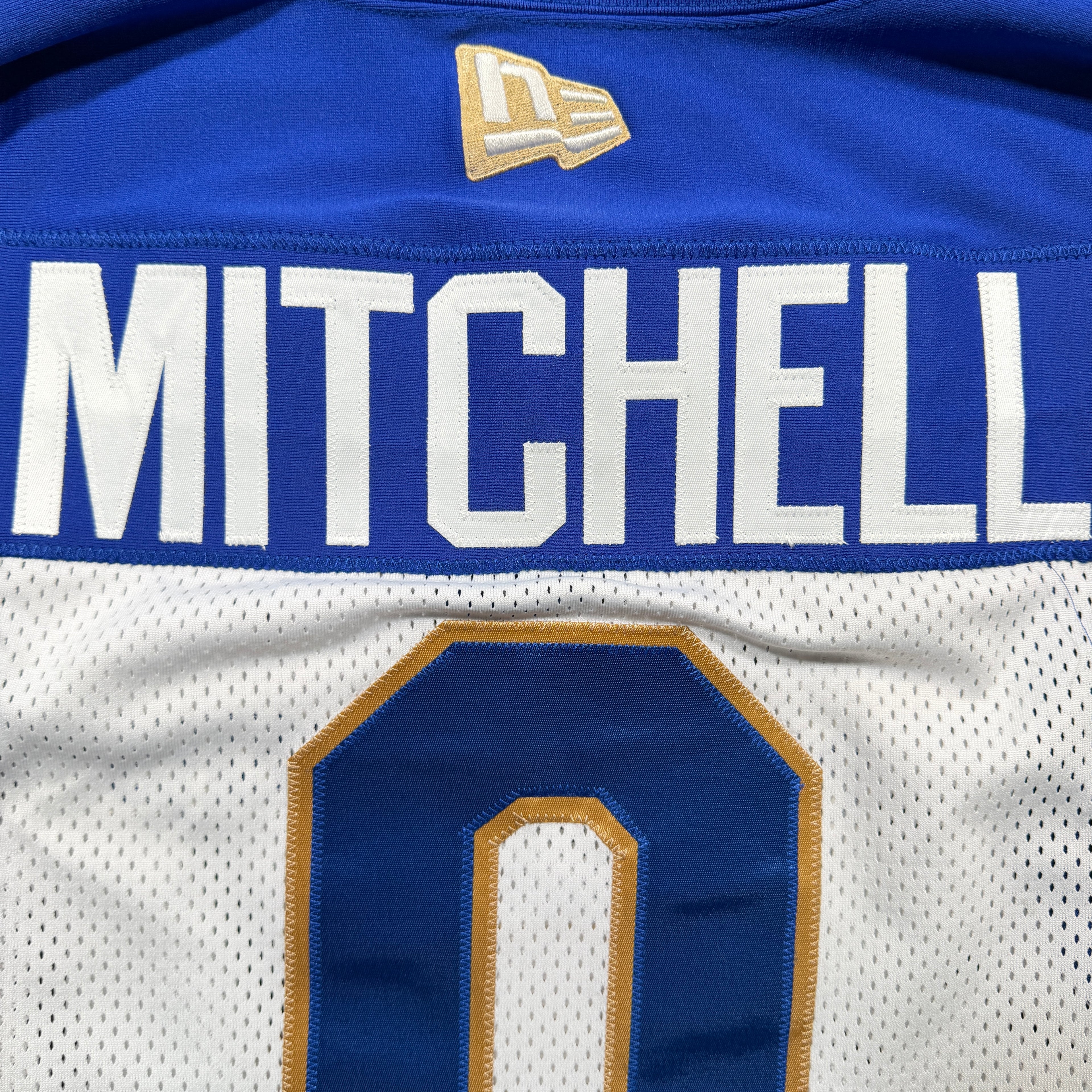 Myron Mitchell Winnipeg Blue Bombers 2024 Game Worn New Era CFL Jersey